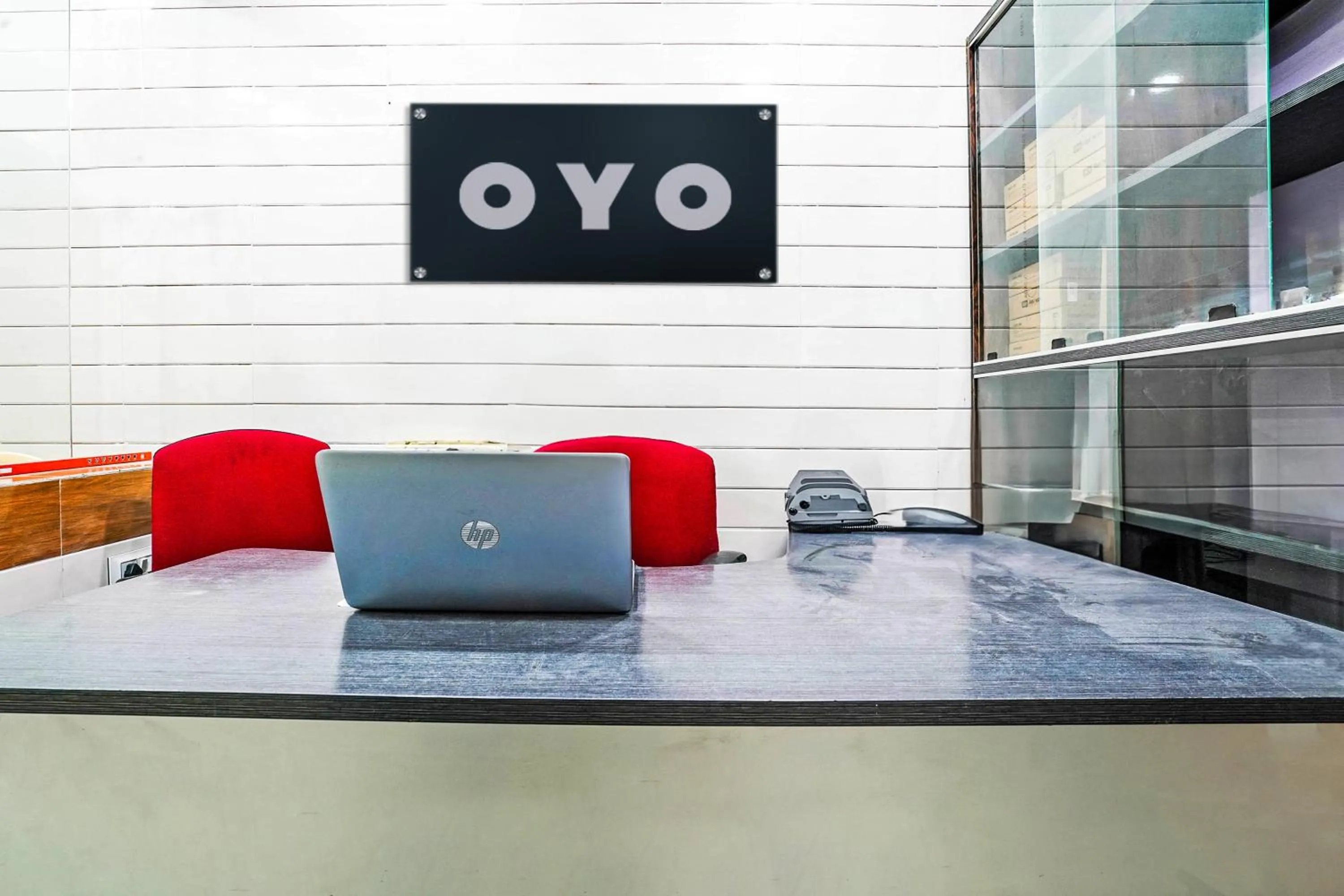 Lobby or reception in Hotel O Aroma Classic Near Nampally Main Railway station