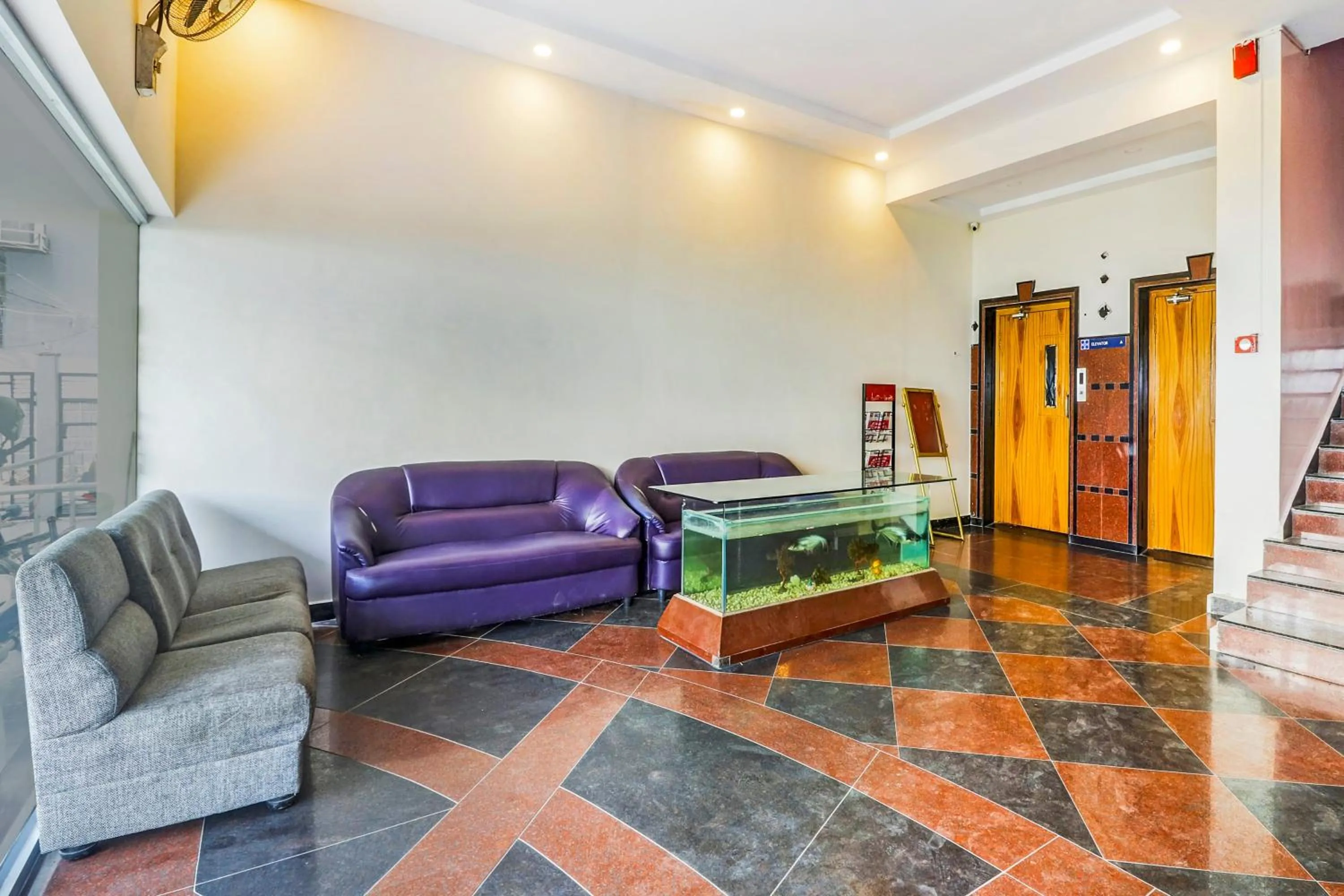 Lobby or reception in Super Hotel O Vaishnavi Palace