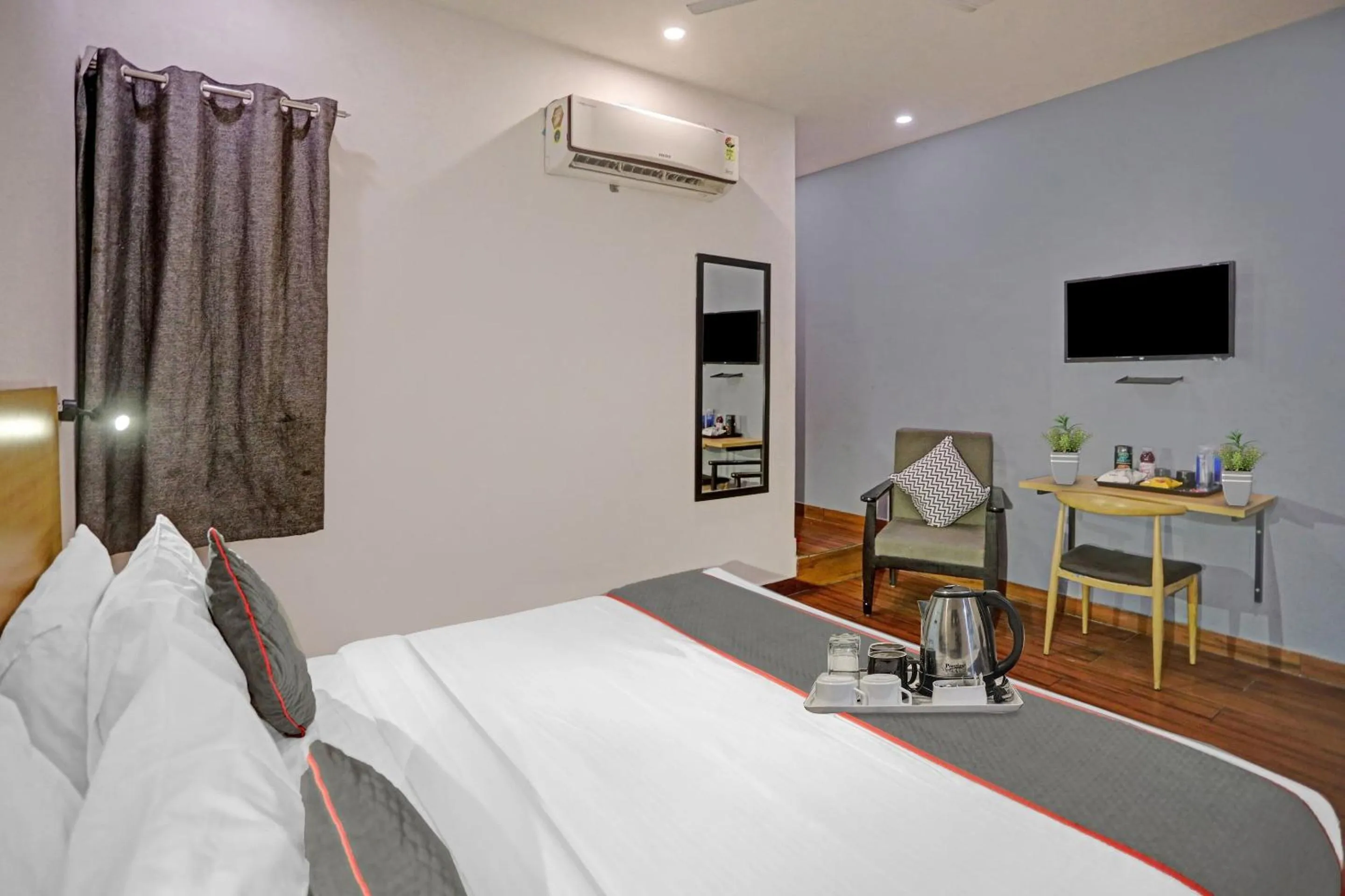 Bedroom, Bed in Townhouse 587 Sector 19