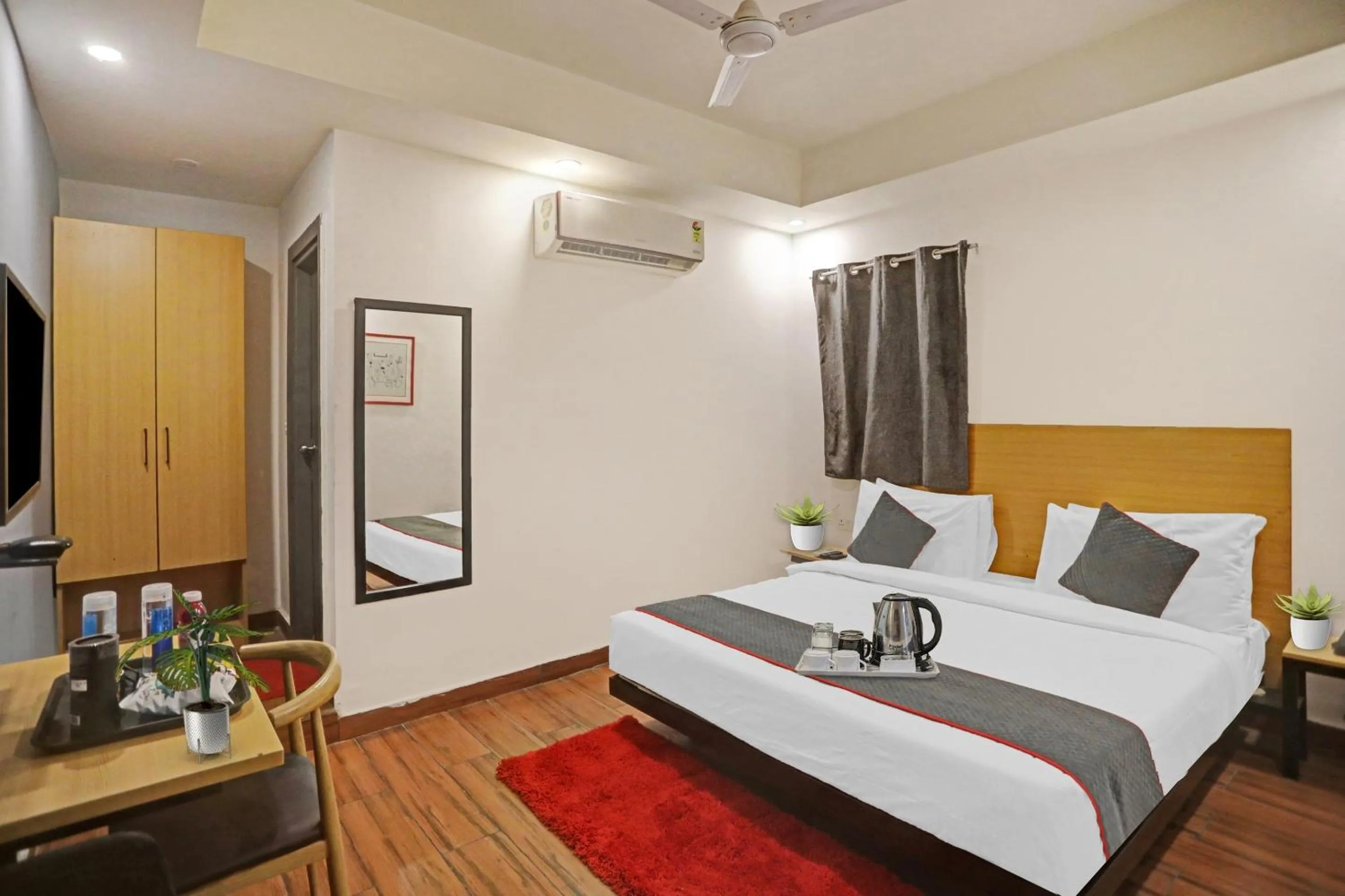 Bedroom, Bed in Townhouse 587 Sector 19