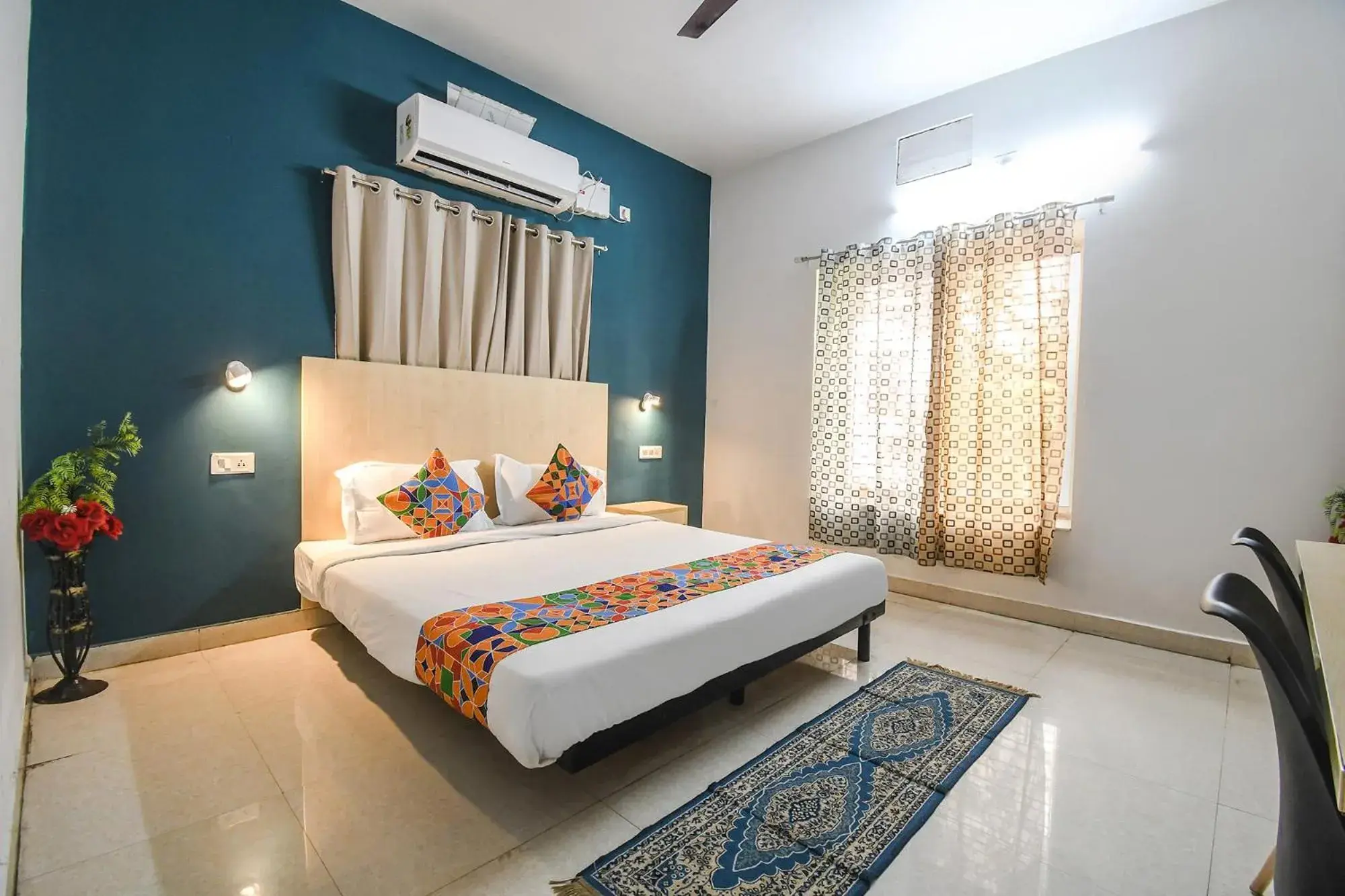 Bed in FabHotel Welcome Inn I - Nr DN Regalia Mall Bed in FabHotel Welcome Inn I - Nr DN Regalia Mall