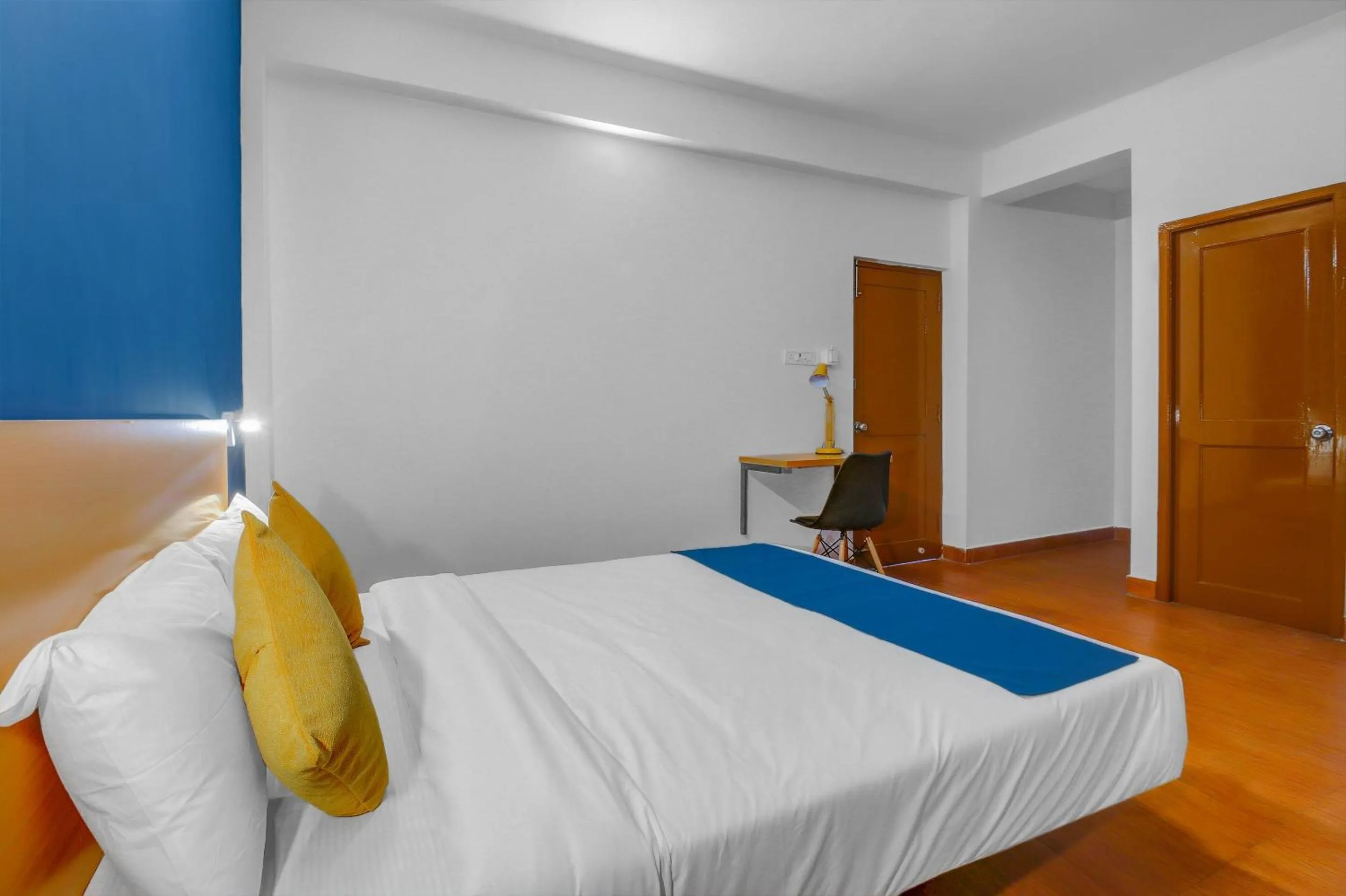Bedroom, Bed in Hotel O Harma Residency Near Jazz Cinemas Luxe