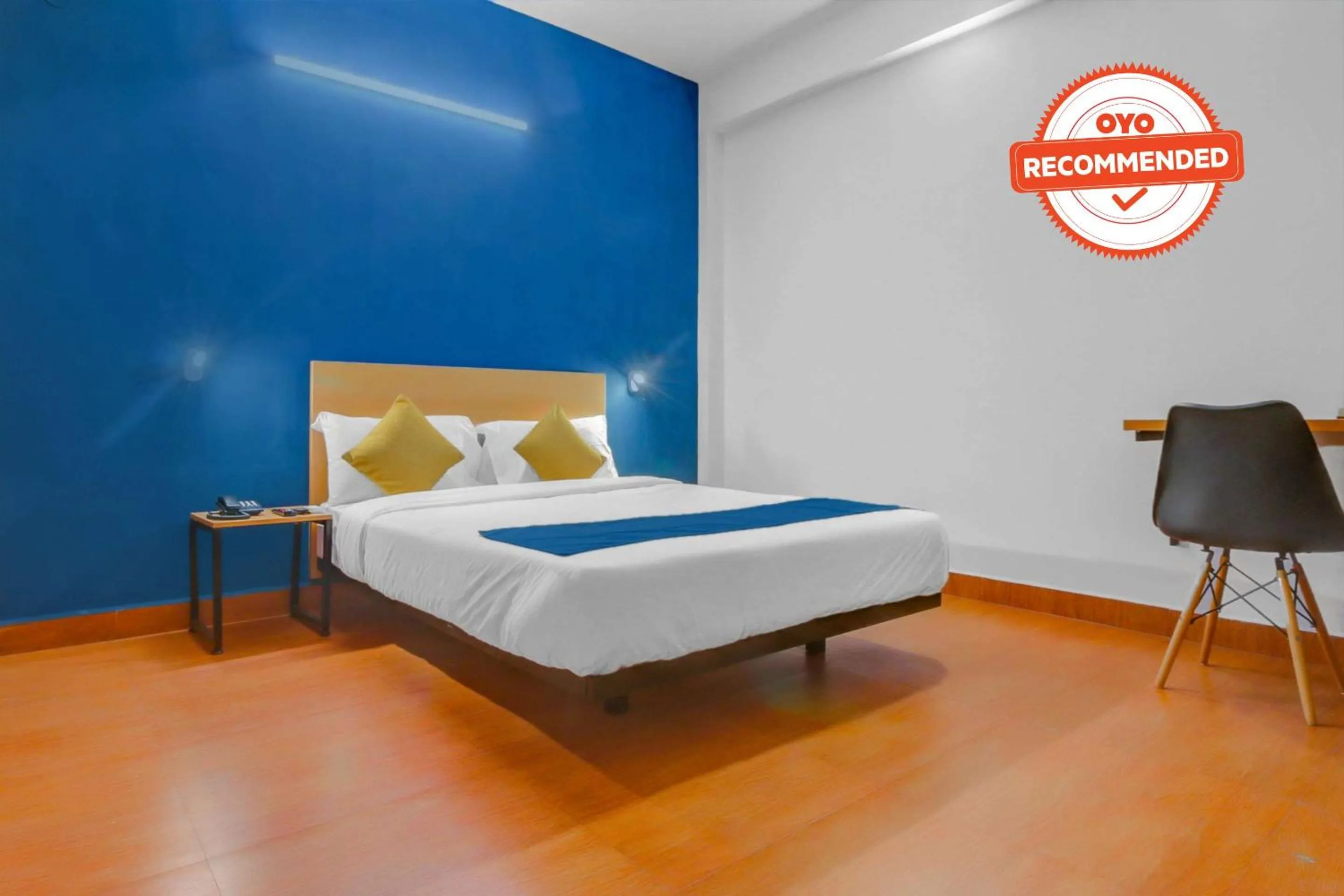 Bedroom, Bed in Hotel O Harma Residency Near Jazz Cinemas Luxe