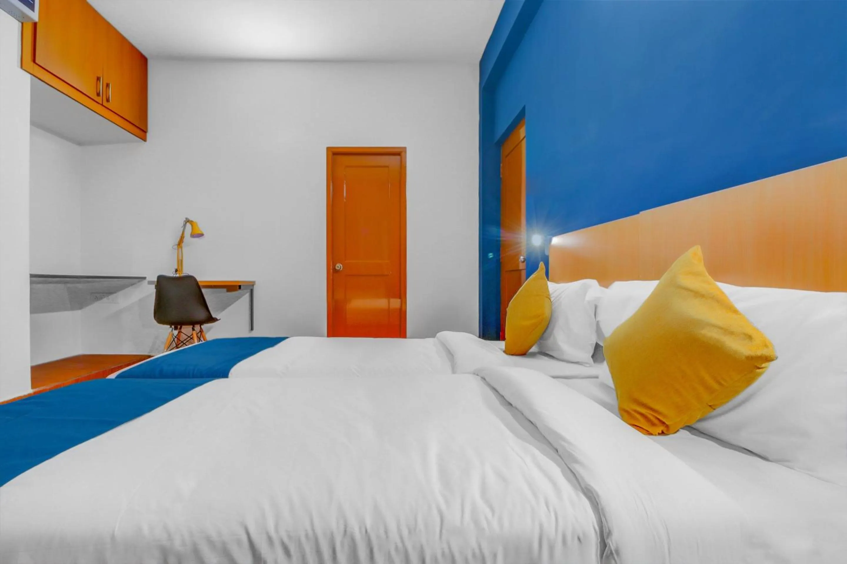 Bedroom, Bed in Hotel O Harma Residency Near Jazz Cinemas Luxe
