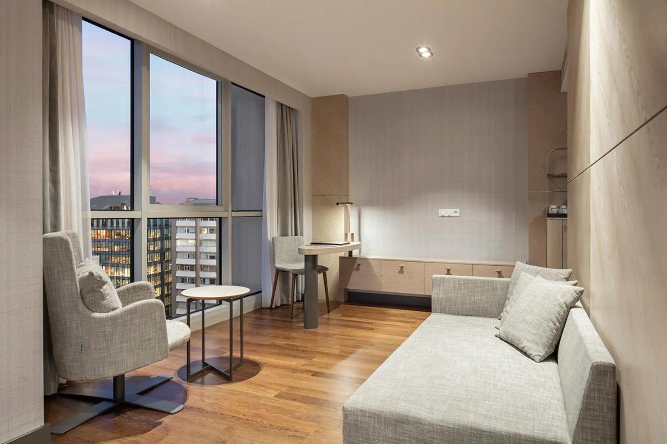 Seating area in Melas Hotel Istanbul