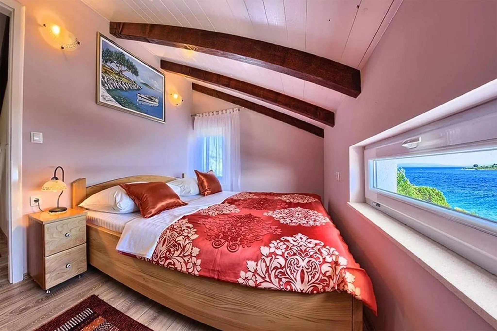 Other, Bed in Luxury Beachfront Villa Dalmatino Trogir with private pool right at the beach in Okrug Gornji - Ciovo