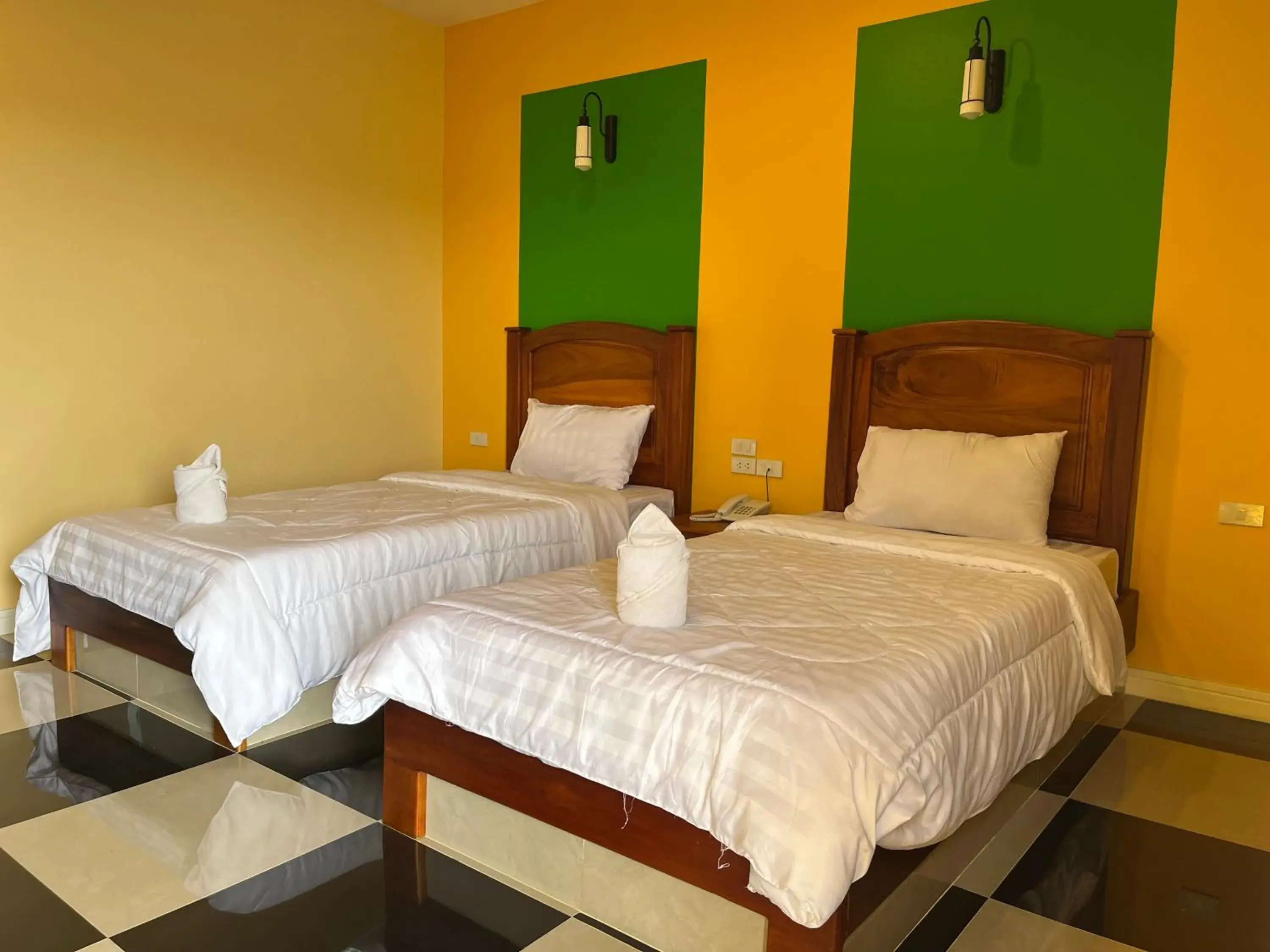 Deluxe Double or Twin Room in The Palm Resort Kampeang Saen Deluxe Double or Twin Room in The Palm Resort Kampeang Saen