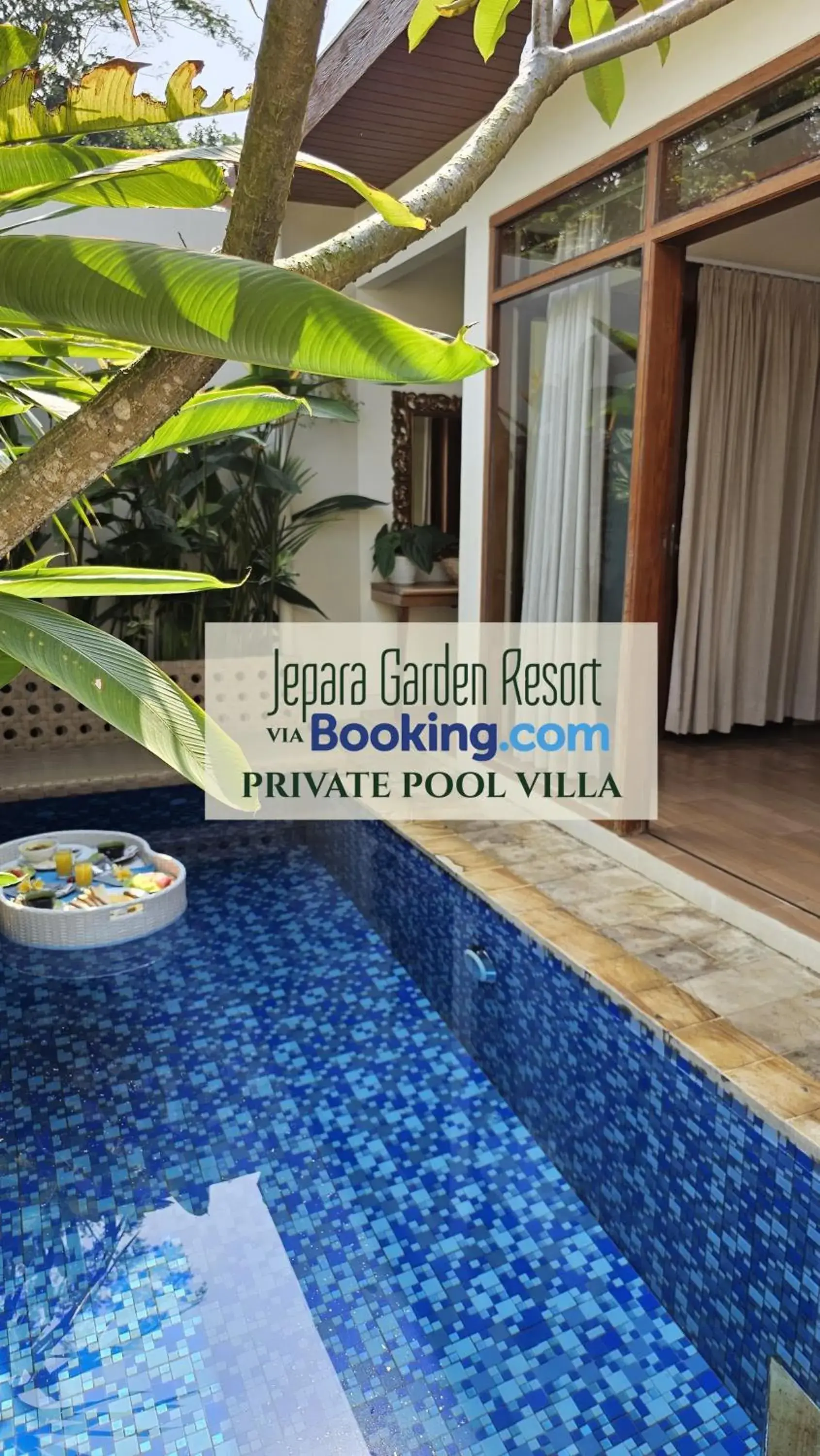 Pool view in Jepara Garden Resort Pool view in Jepara Garden Resort