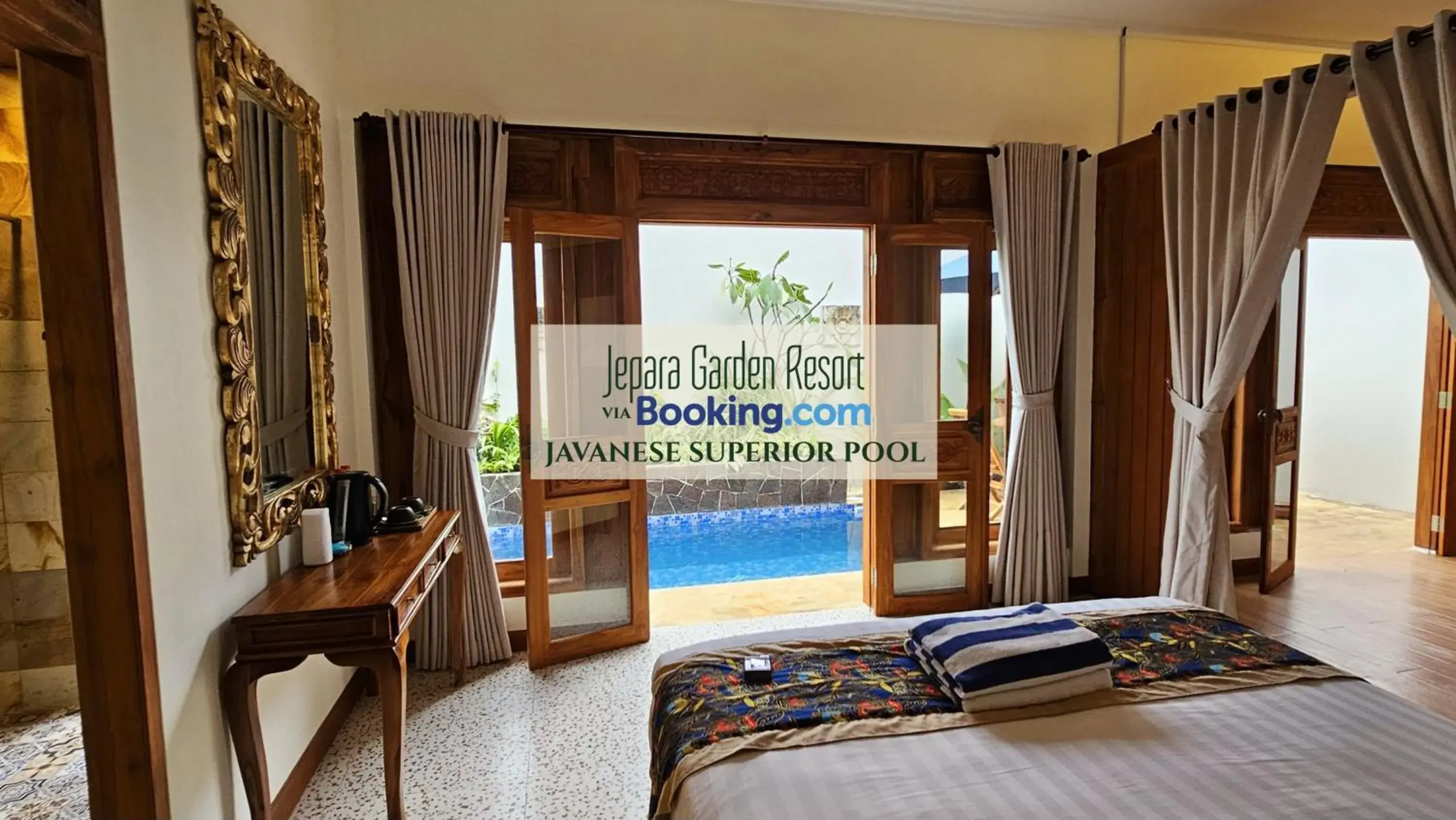 Bed in Jepara Garden Resort Bed in Jepara Garden Resort