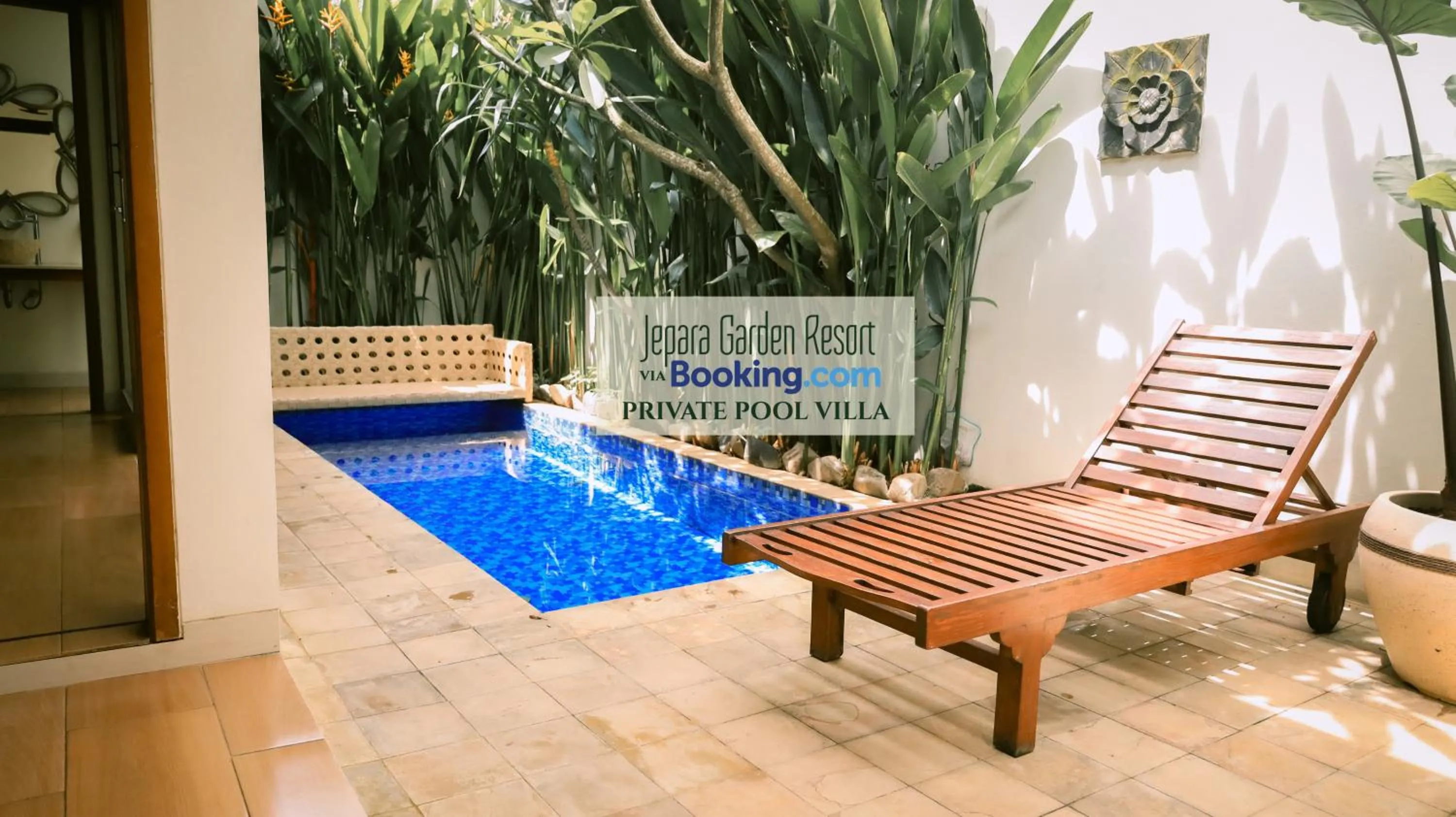 Pool view in Jepara Garden Resort