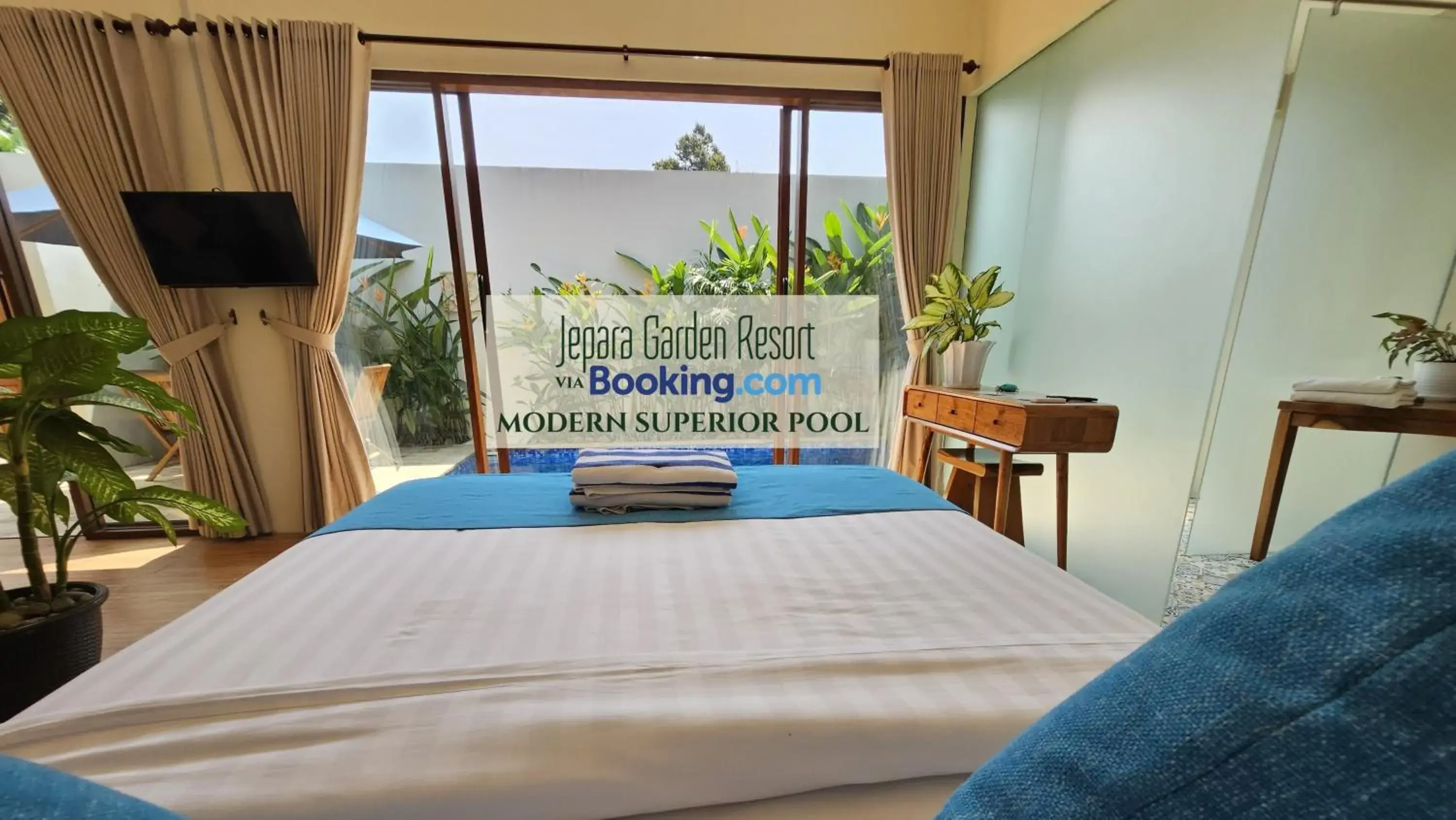 Bed in Jepara Garden Resort Bed in Jepara Garden Resort