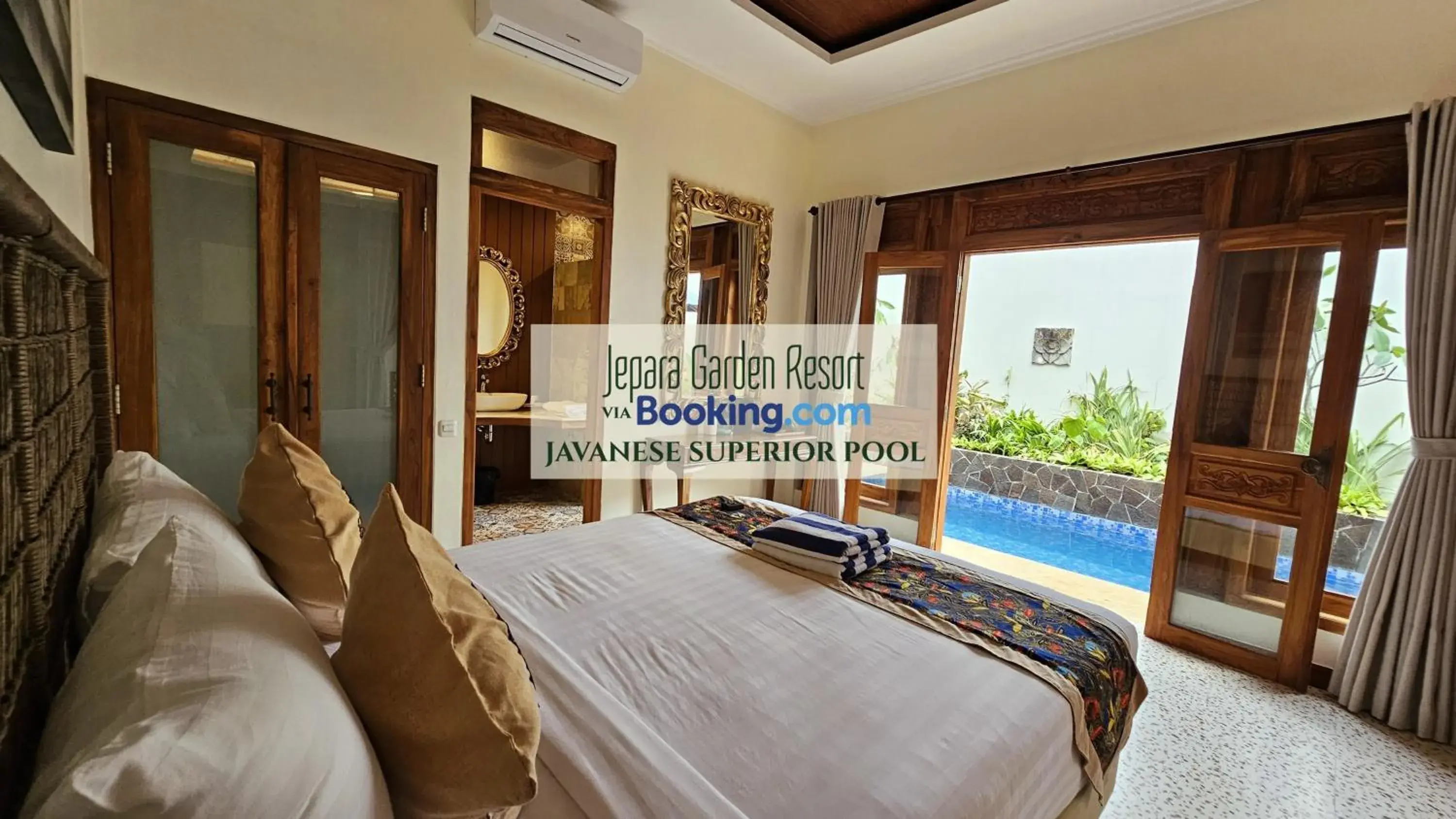 Bed in Jepara Garden Resort Bed in Jepara Garden Resort