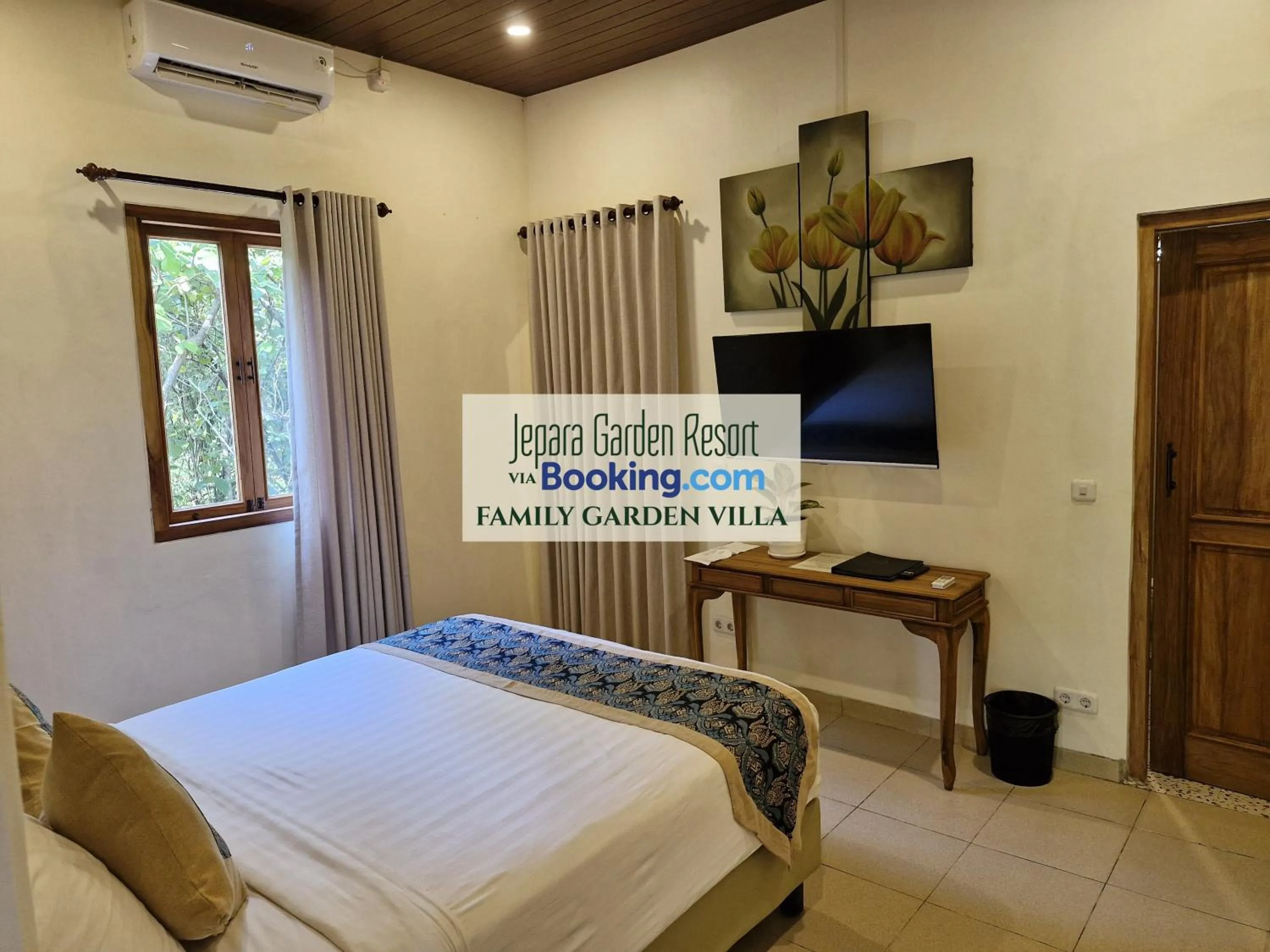 Bed in Jepara Garden Resort