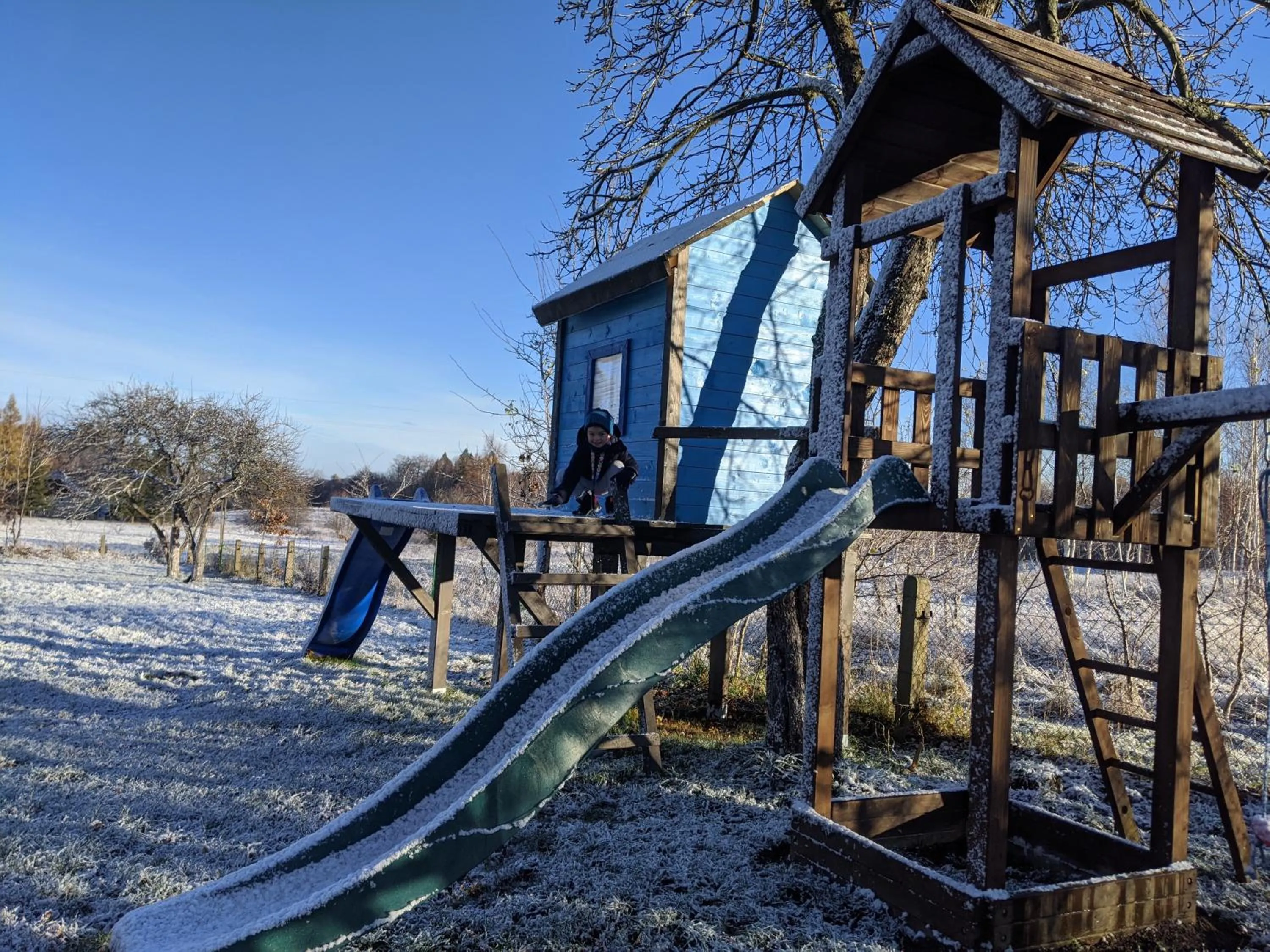 Children play ground in Siedlisko Krasna