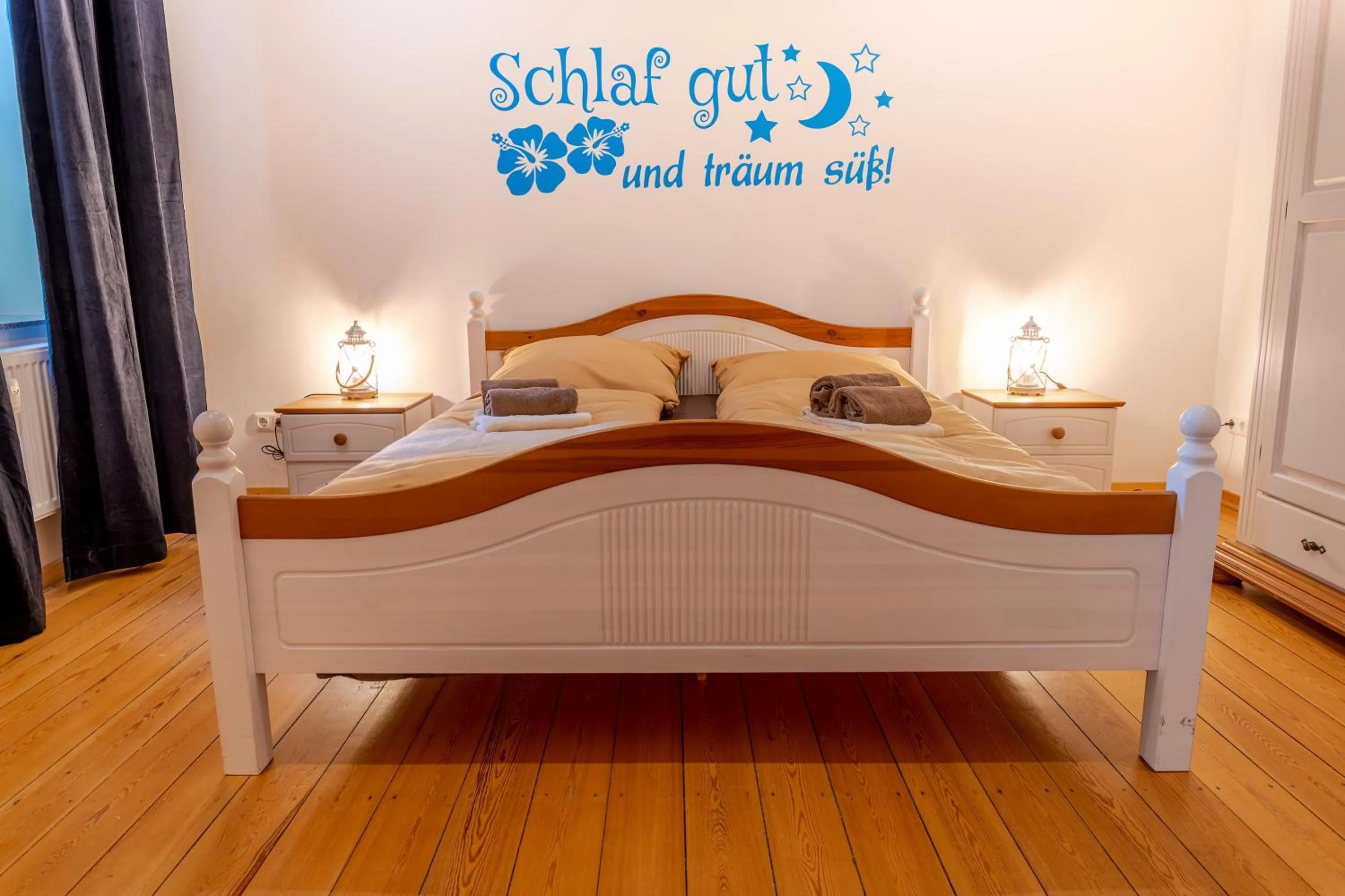 Bed in Seaside‘s Villa Kunterbunt