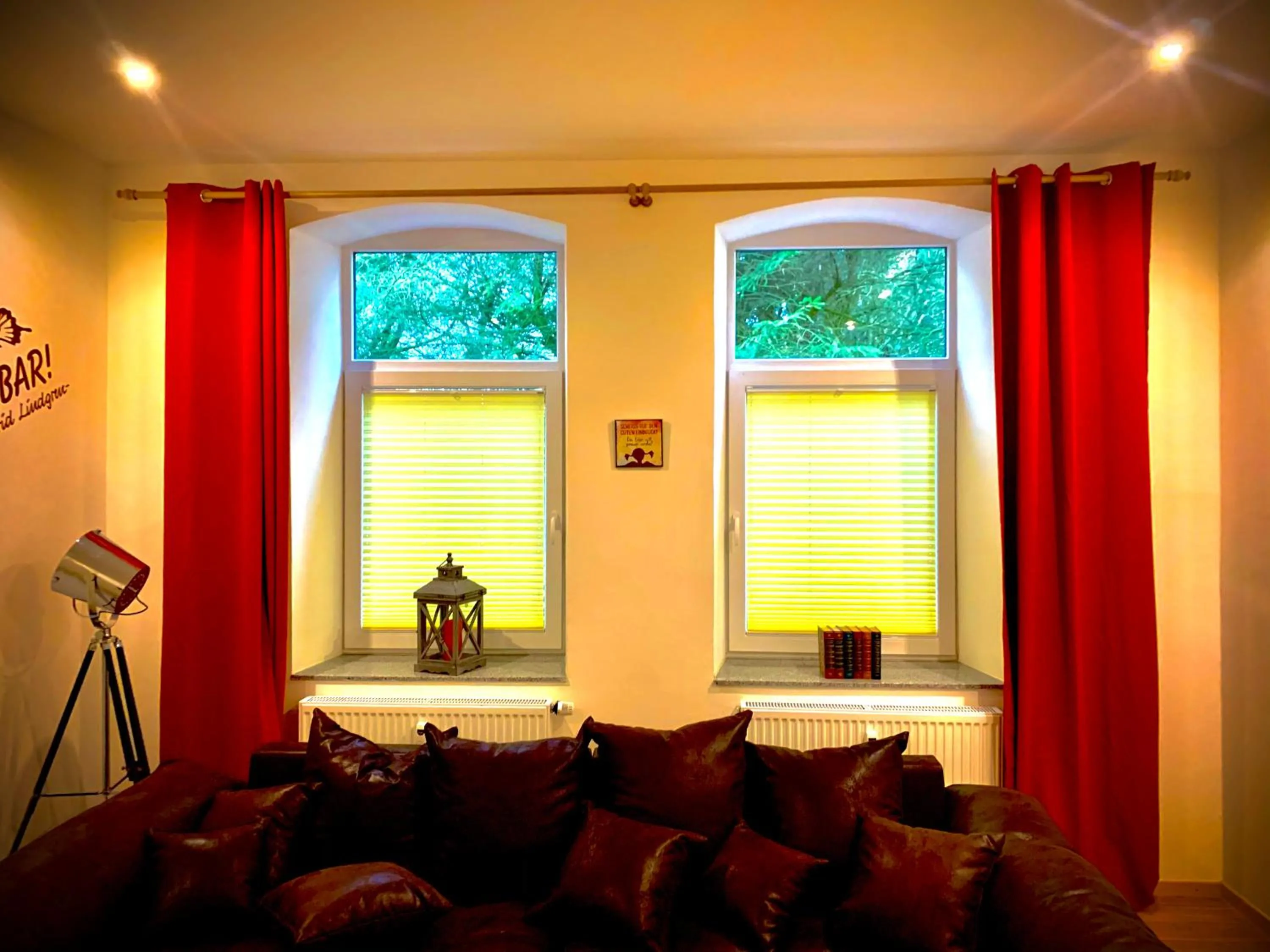 Living room in Seaside‘s Villa Kunterbunt