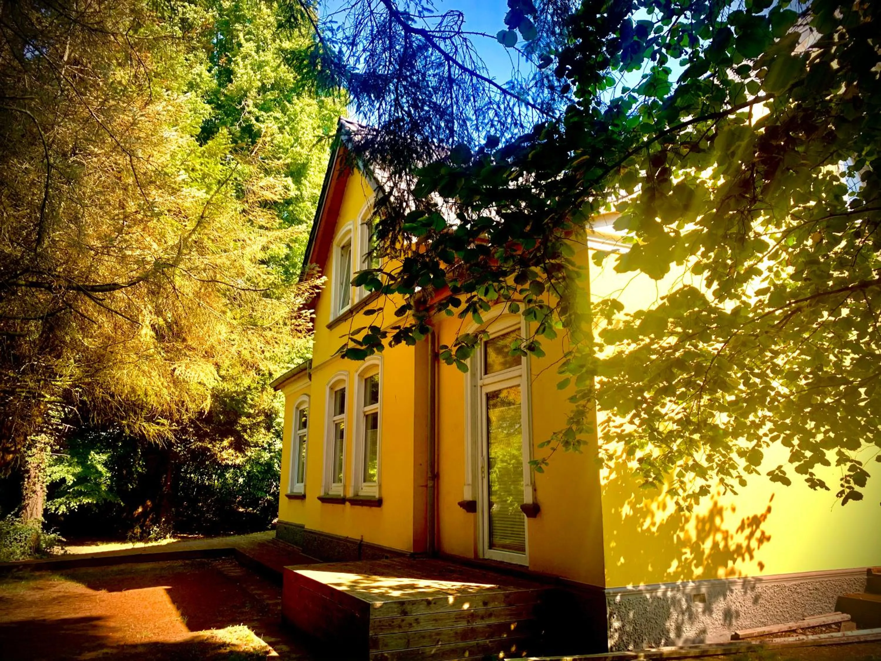 Facade/entrance in Seaside‘s Villa Kunterbunt