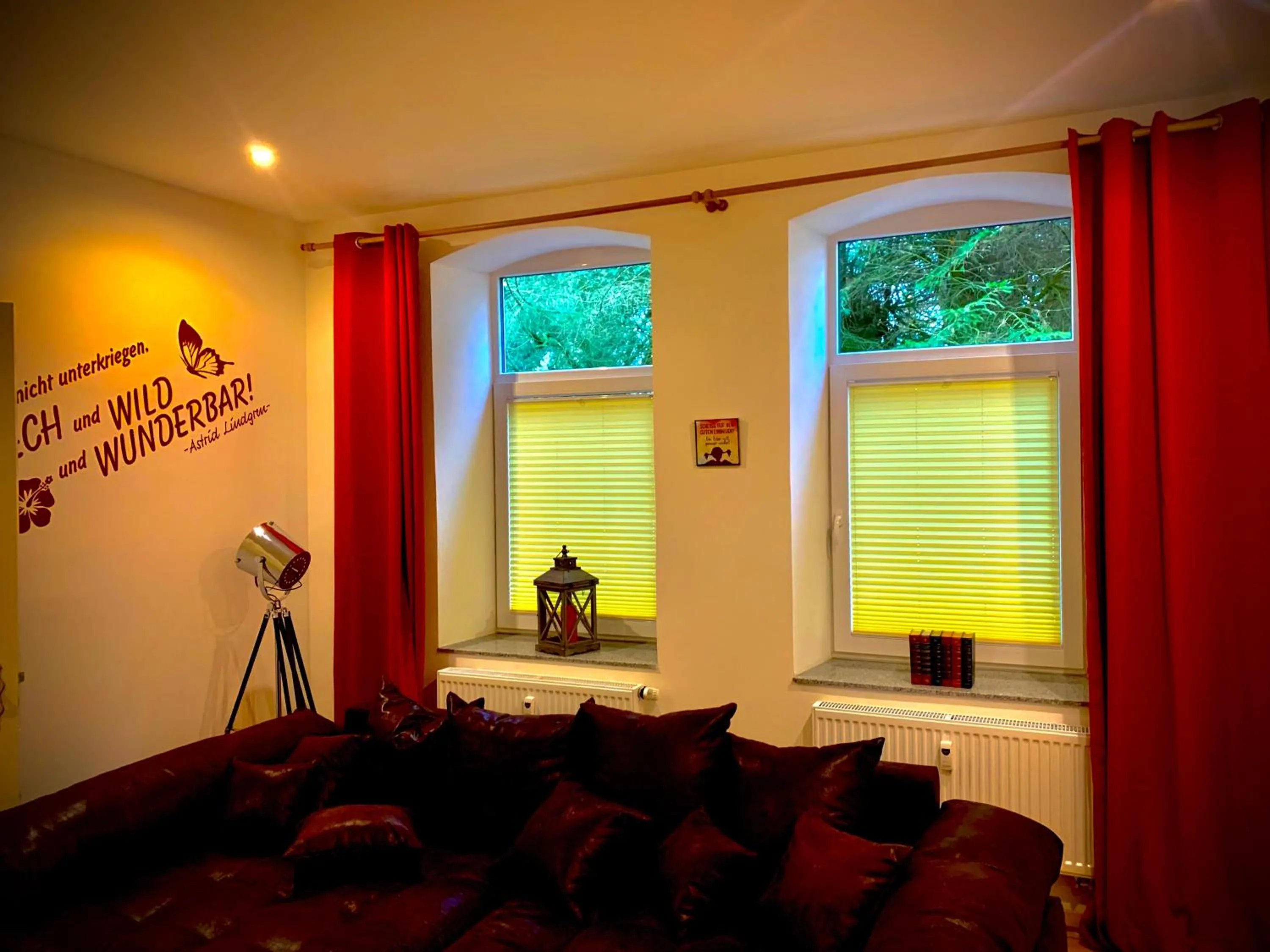 Living room in Seaside‘s Villa Kunterbunt