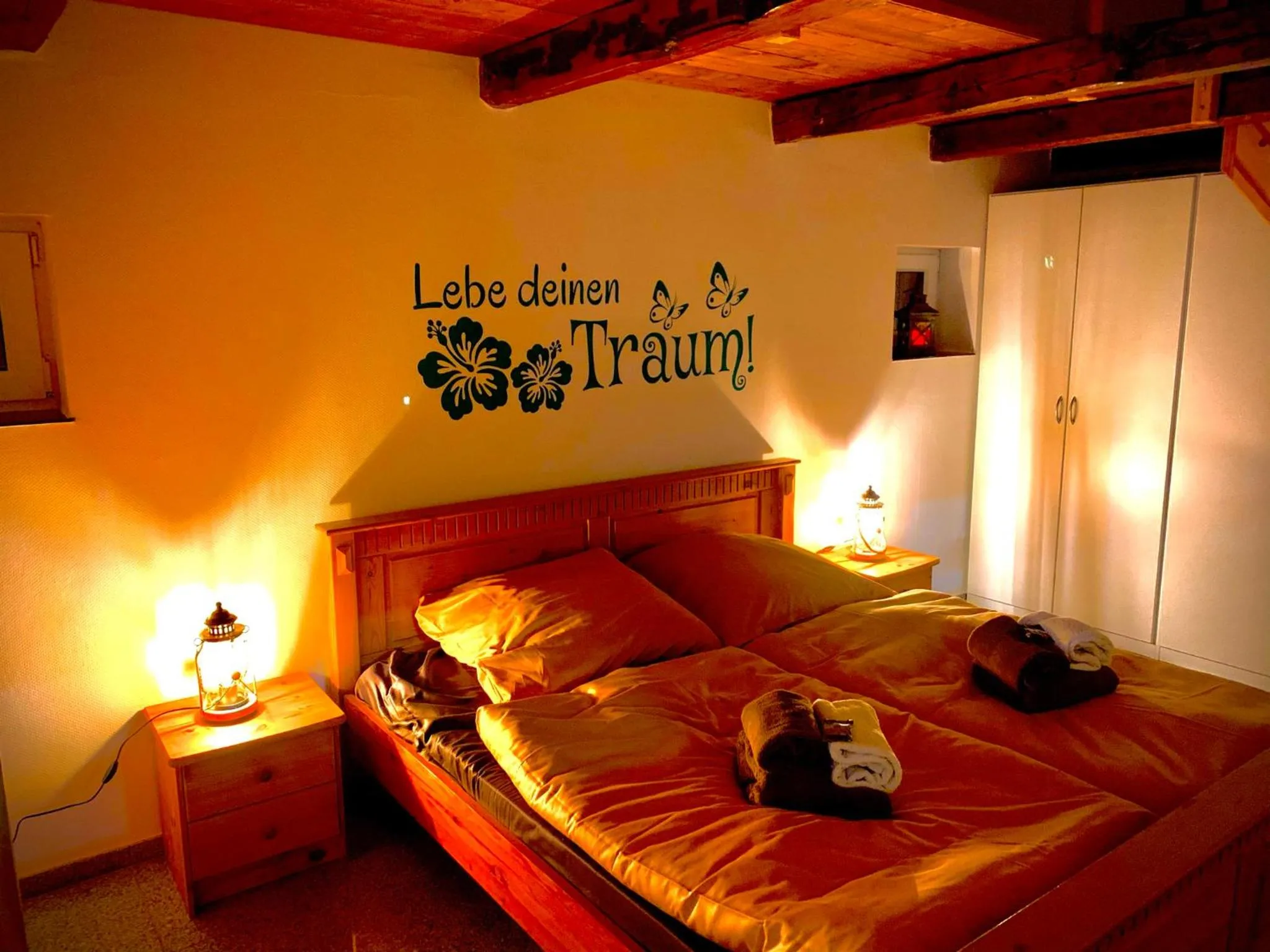 Bed in Seaside‘s Villa Kunterbunt