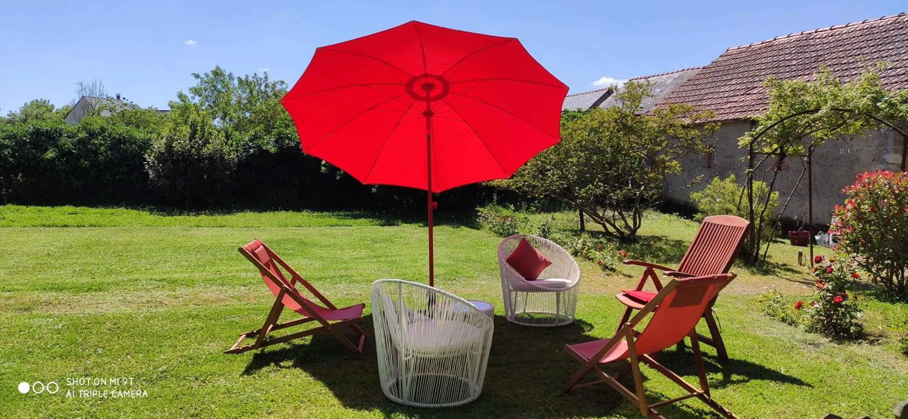 Garden in L'Aubinoise