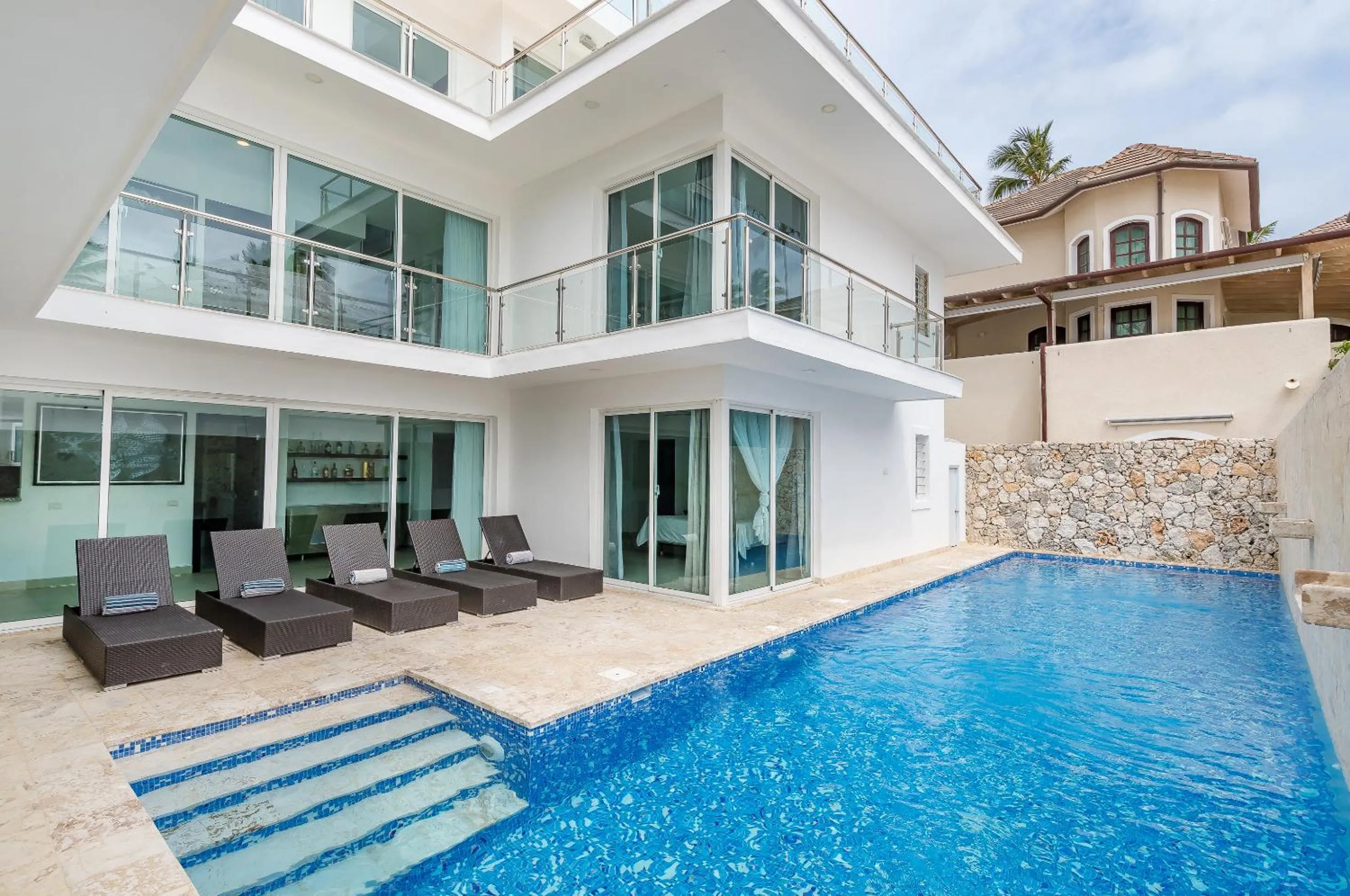 Luxury Villa in Bávaro Just on the Beach