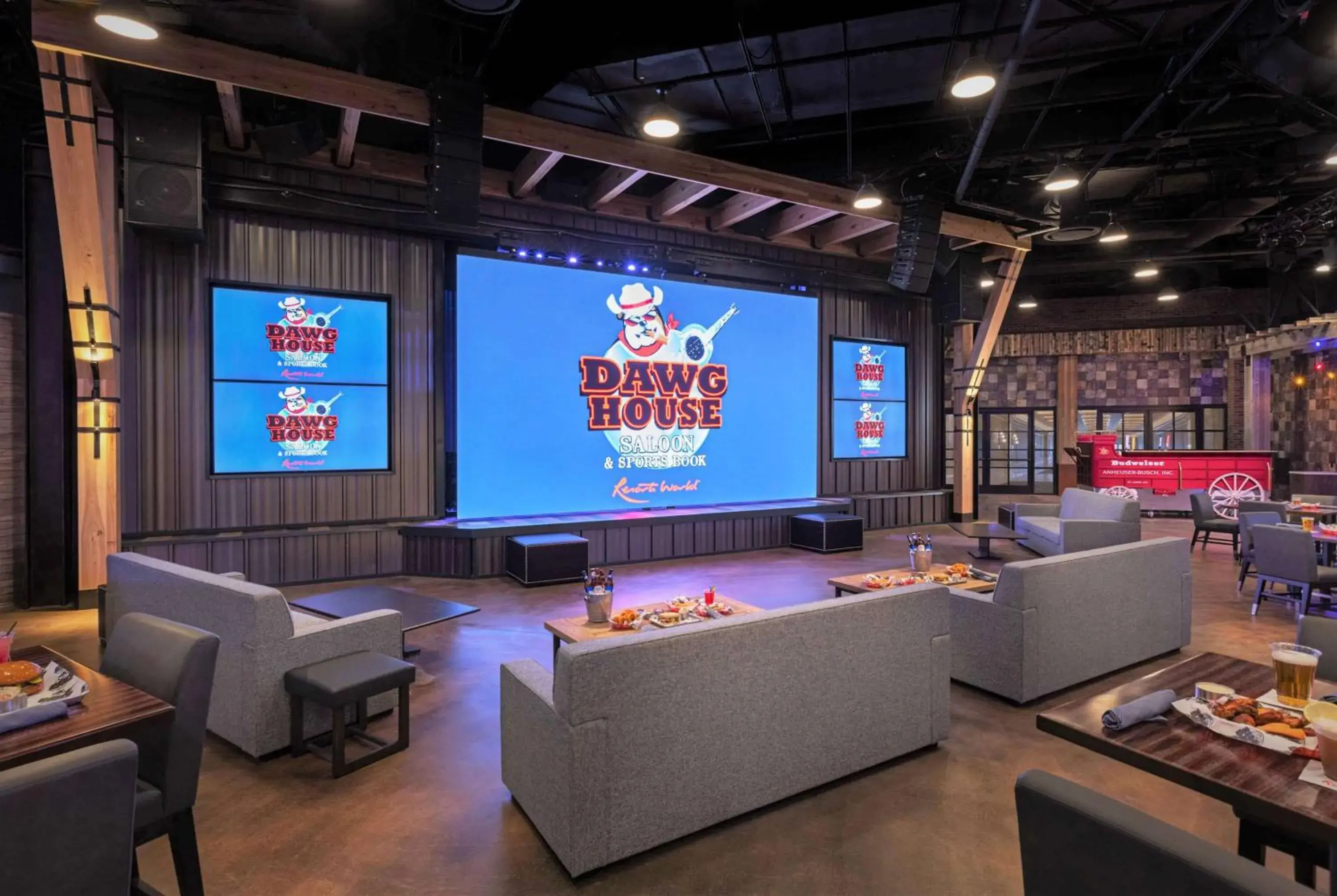 Lounge or bar in Crockfords Las Vegas, LXR Hotels & Resorts at Resorts World Lounge or bar in Crockfords Las Vegas, LXR Hotels & Resorts at Resorts World