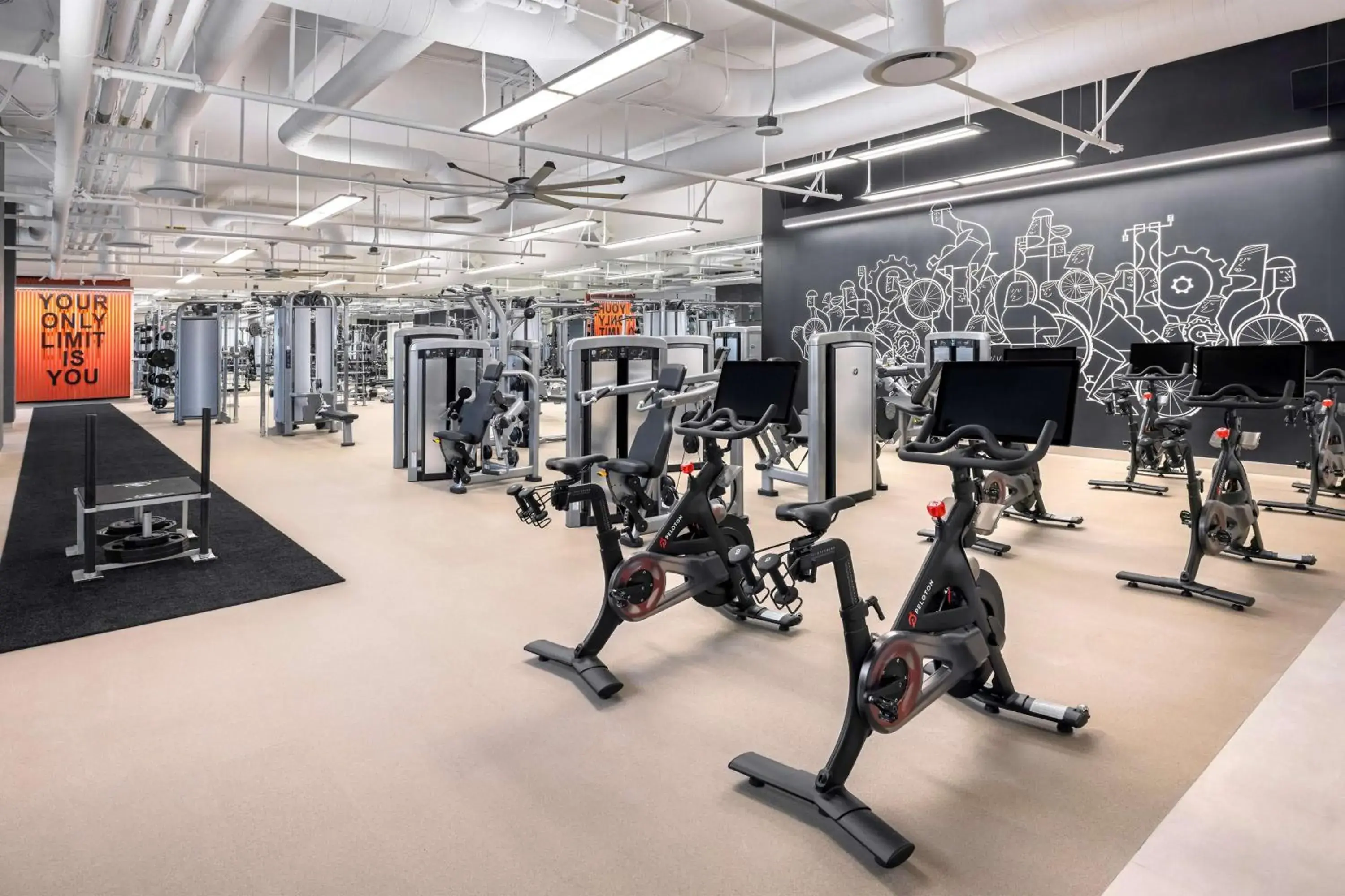 Fitness centre/facilities in Crockfords Las Vegas, LXR Hotels & Resorts at Resorts World Fitness centre/facilities in Crockfords Las Vegas, LXR Hotels & Resorts at Resorts World