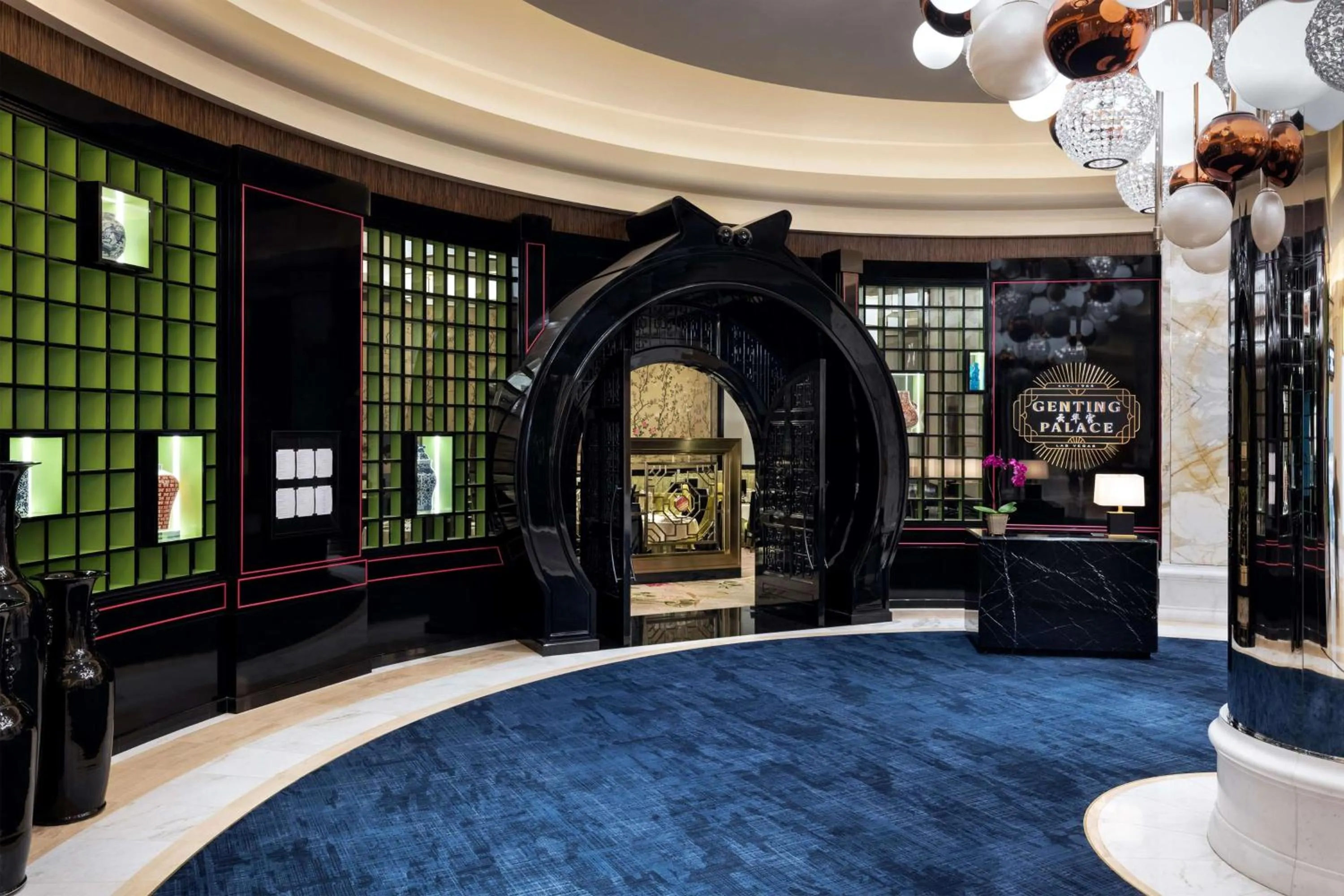 Lounge or bar in Crockfords Las Vegas, LXR Hotels & Resorts at Resorts World