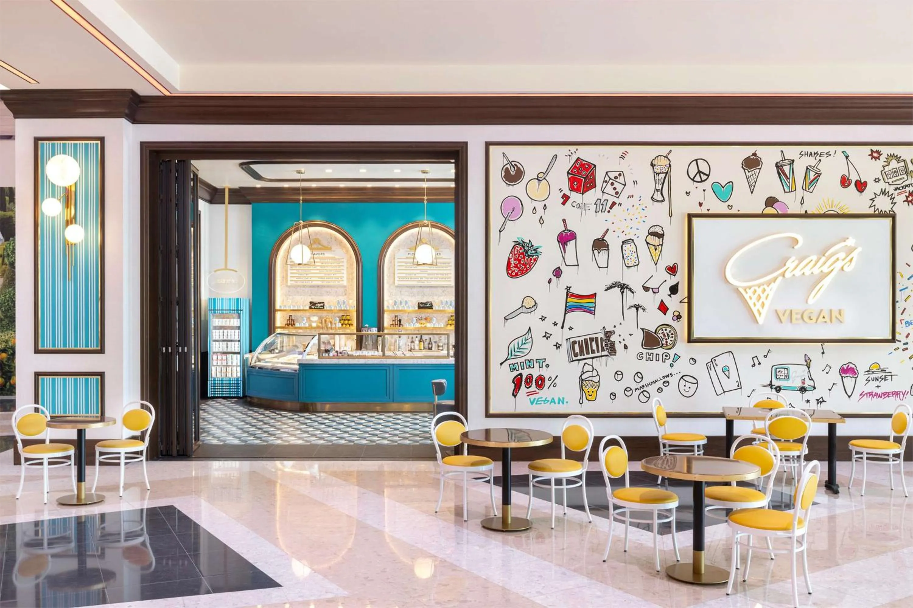 Restaurant/places to eat in Crockfords Las Vegas, LXR Hotels & Resorts at Resorts World