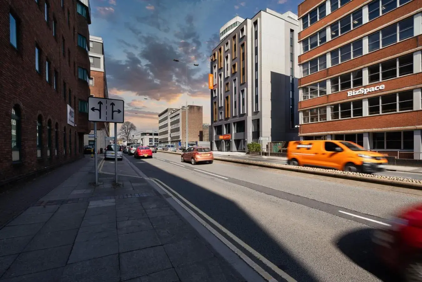 Property building in easyHotel Cardiff Property building in easyHotel Cardiff