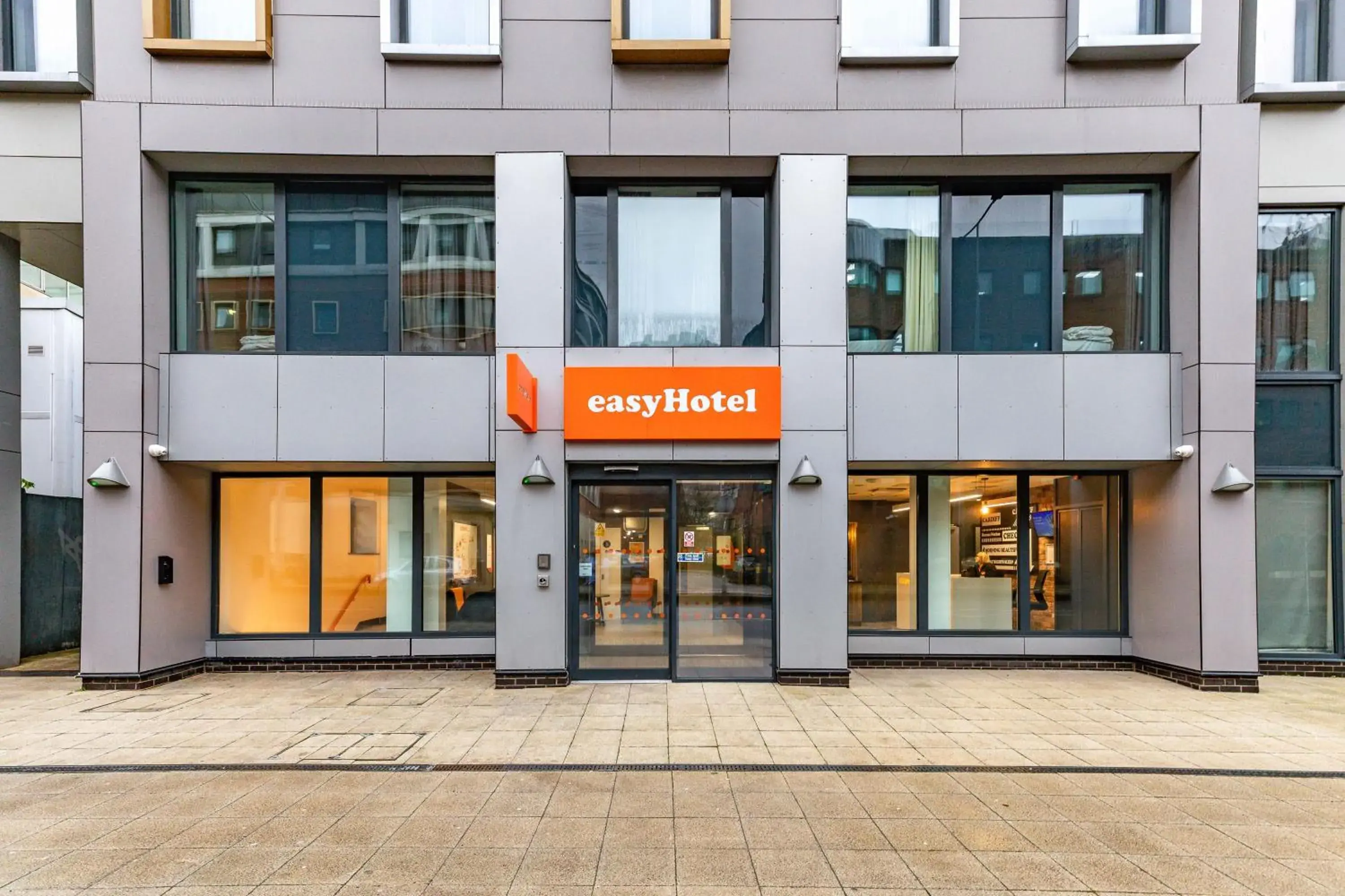 Property building in easyHotel Cardiff Property building in easyHotel Cardiff
