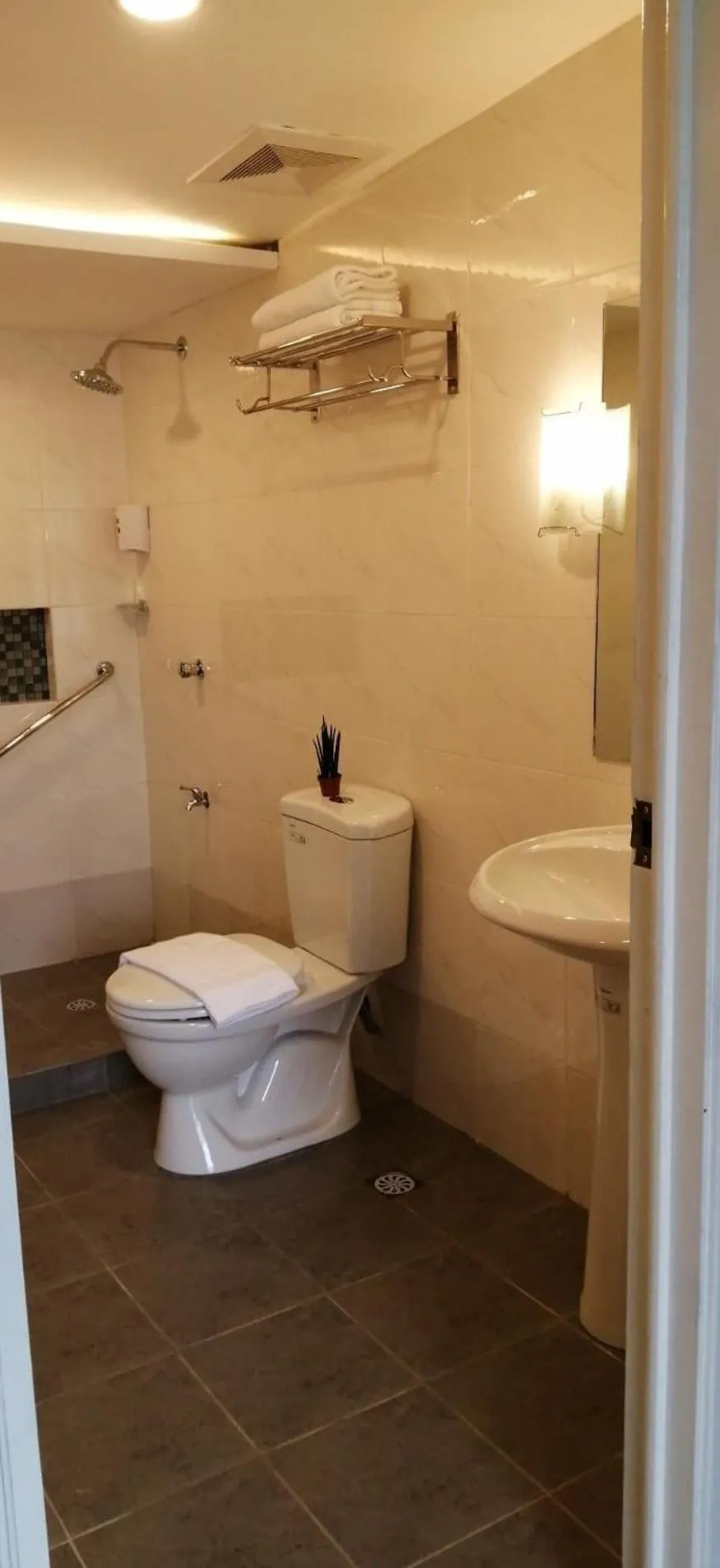 Toilet in R Bed and Breakfast