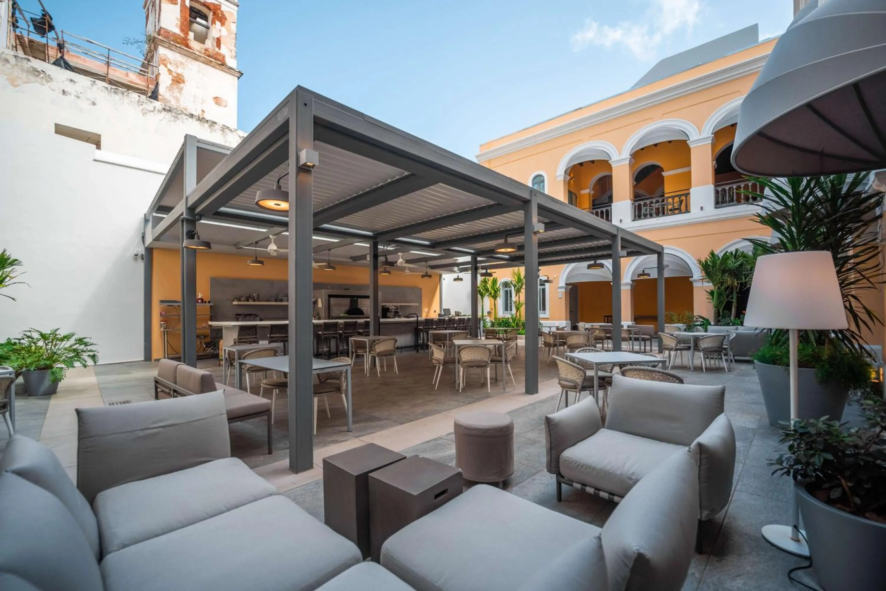 Patio in Palacio Provincial San Juan, Adults only, Curio Collection by Hilton