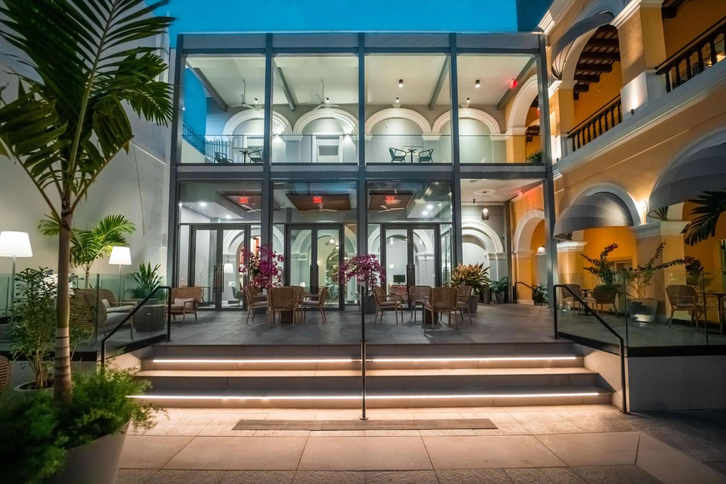 Patio in Palacio Provincial San Juan, Adults only, Curio Collection by Hilton