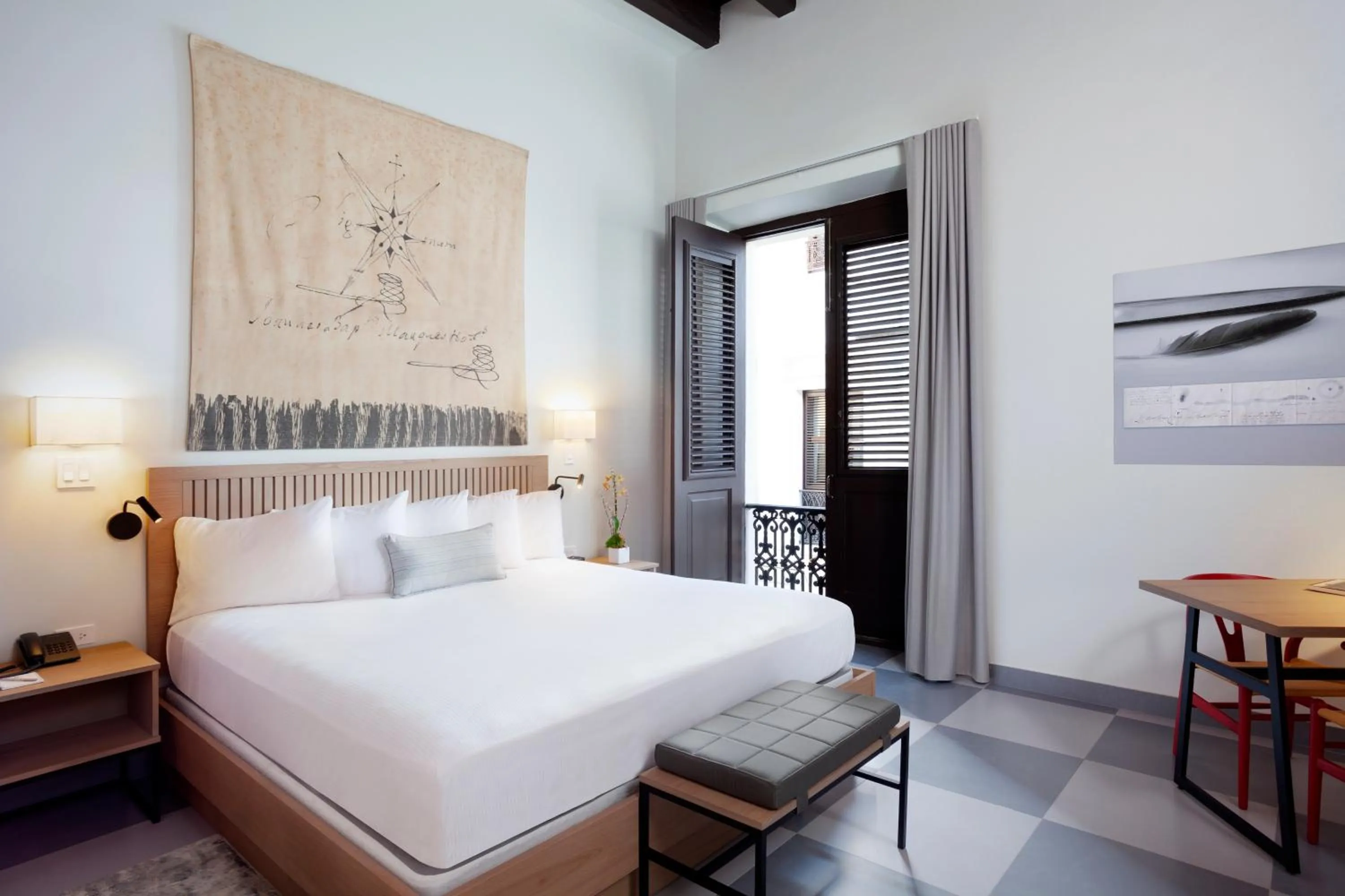 Bed in Palacio Provincial San Juan, Adults only, Curio Collection by Hilton