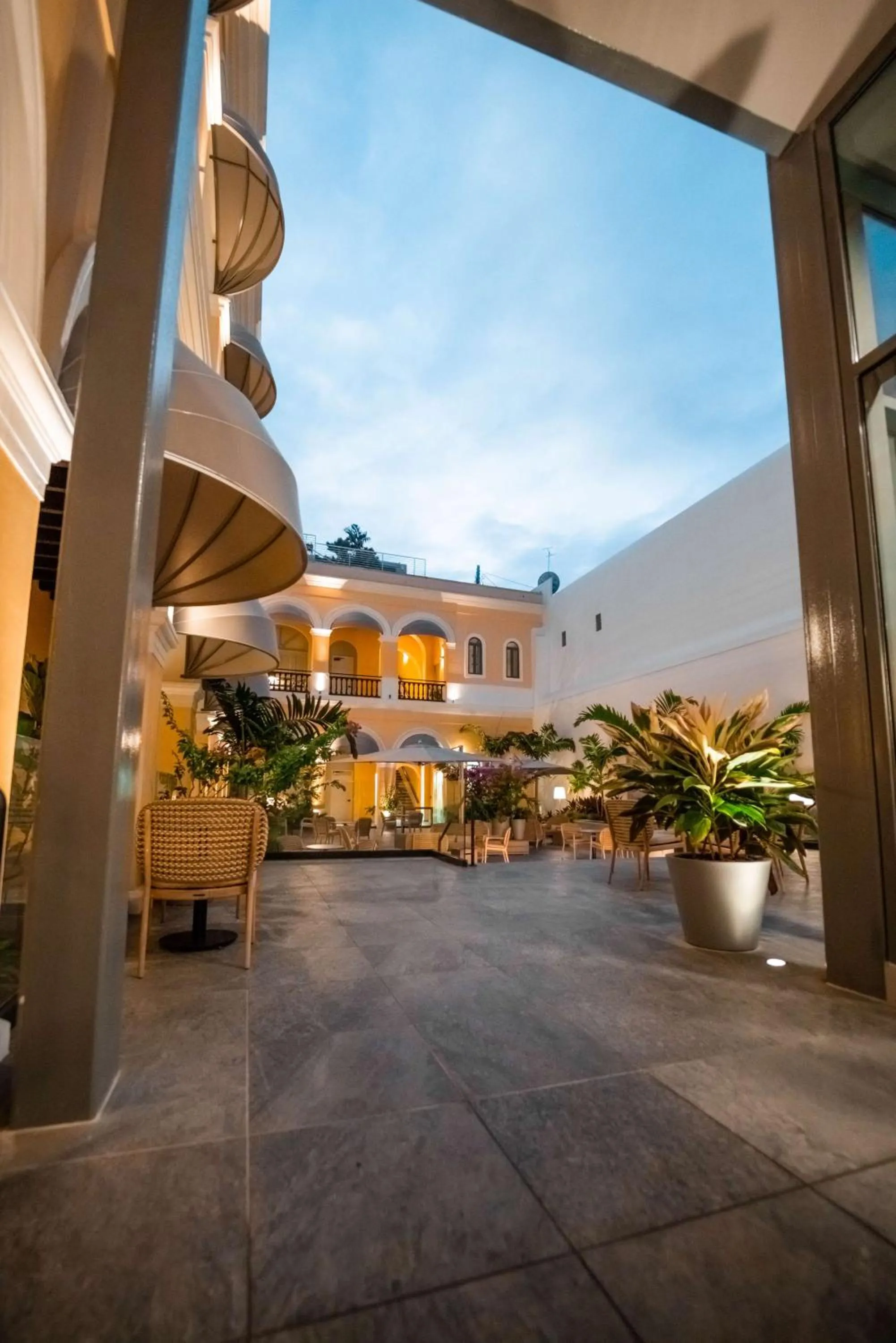 Patio in Palacio Provincial San Juan, Adults only, Curio Collection by Hilton