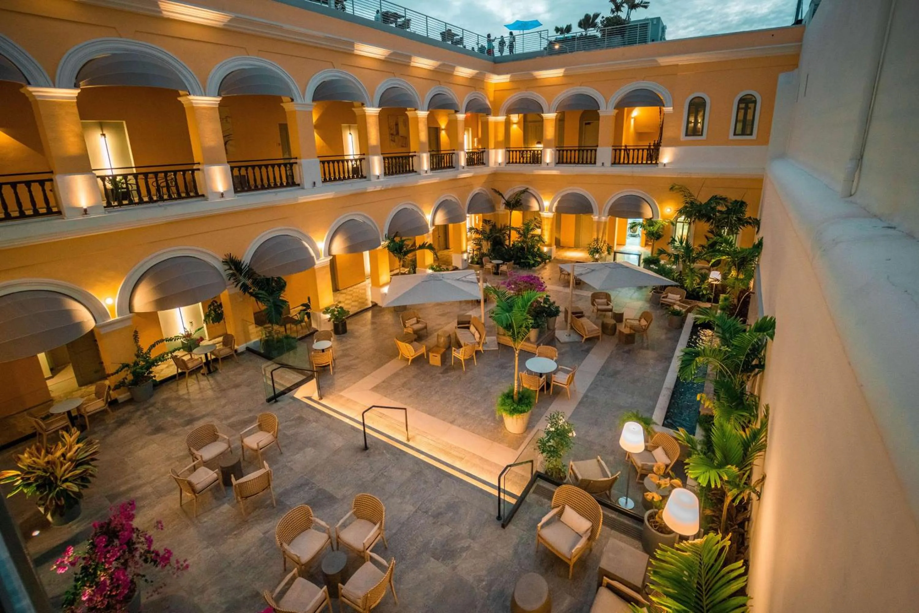 Patio in Palacio Provincial San Juan, Adults only, Curio Collection by Hilton