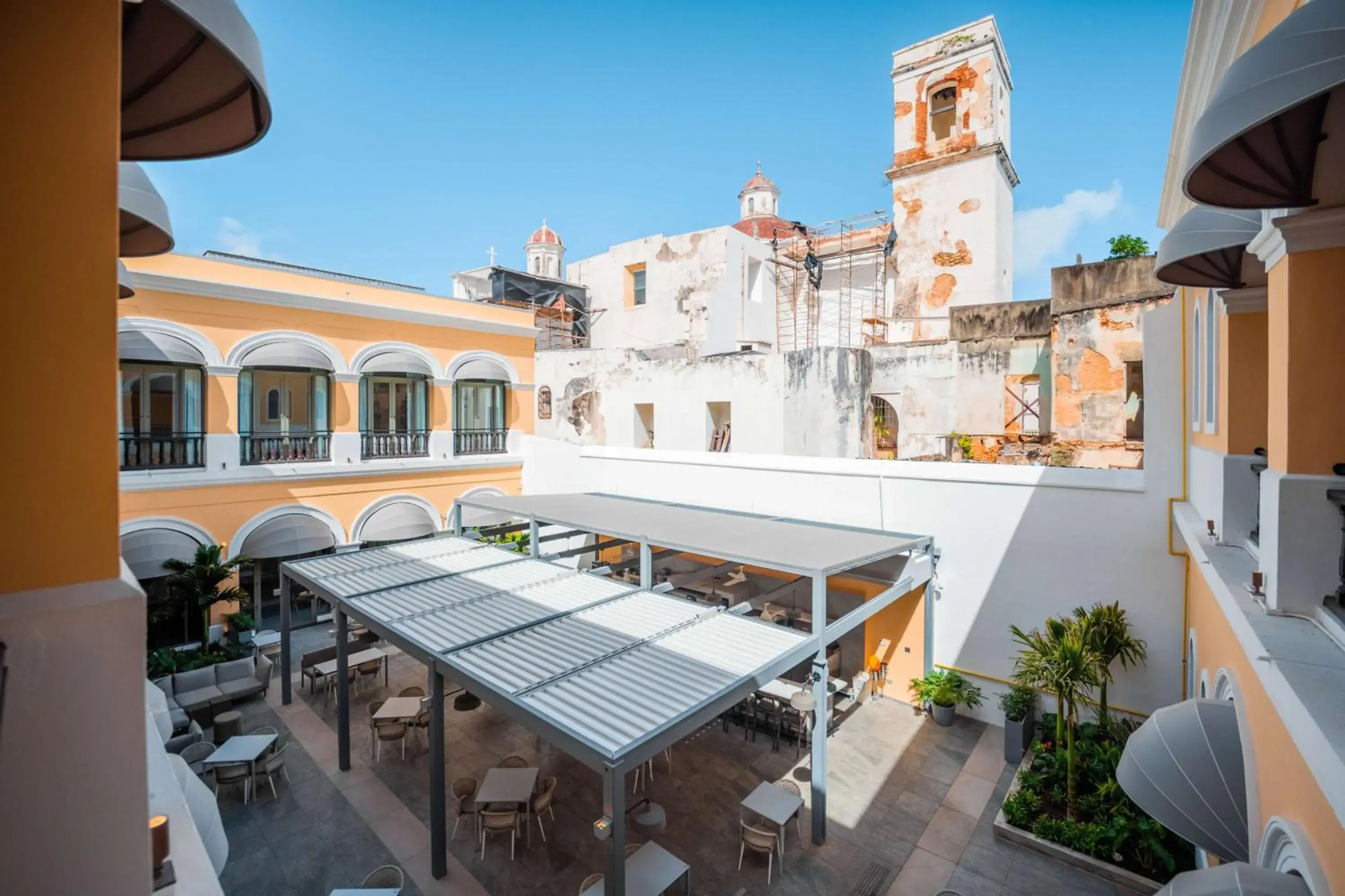 Inner courtyard view in Palacio Provincial San Juan, Adults only, Curio Collection by Hilton Inner courtyard view in Palacio Provincial San Juan, Adults only, Curio Collection by Hilton