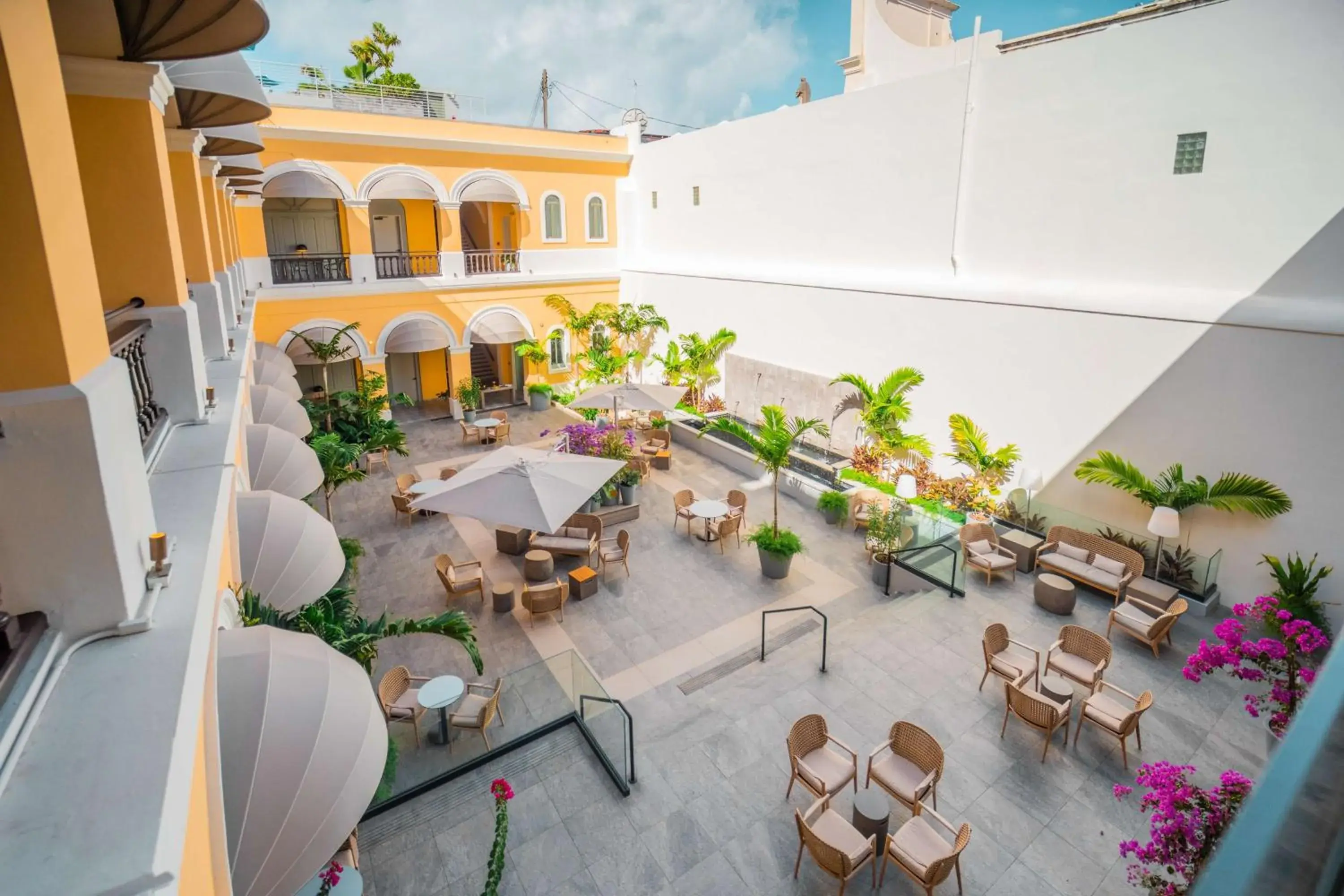 Inner courtyard view in Palacio Provincial San Juan, Adults only, Curio Collection by Hilton Inner courtyard view in Palacio Provincial San Juan, Adults only, Curio Collection by Hilton