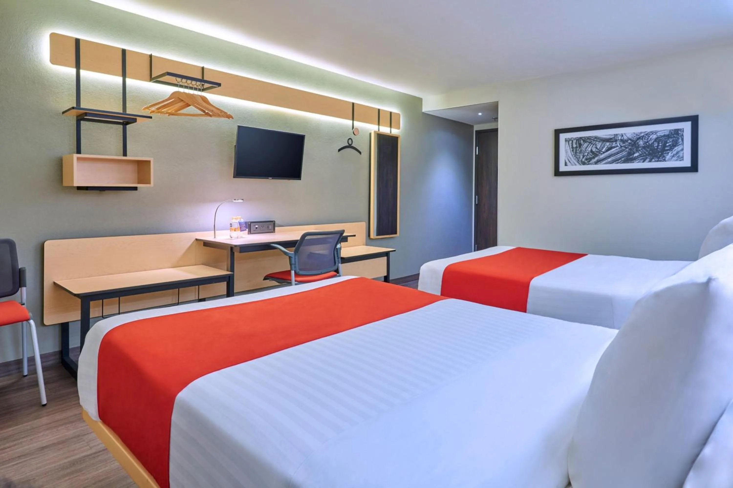 Photo of the whole room, Bed in City Express by Marriott Caborca