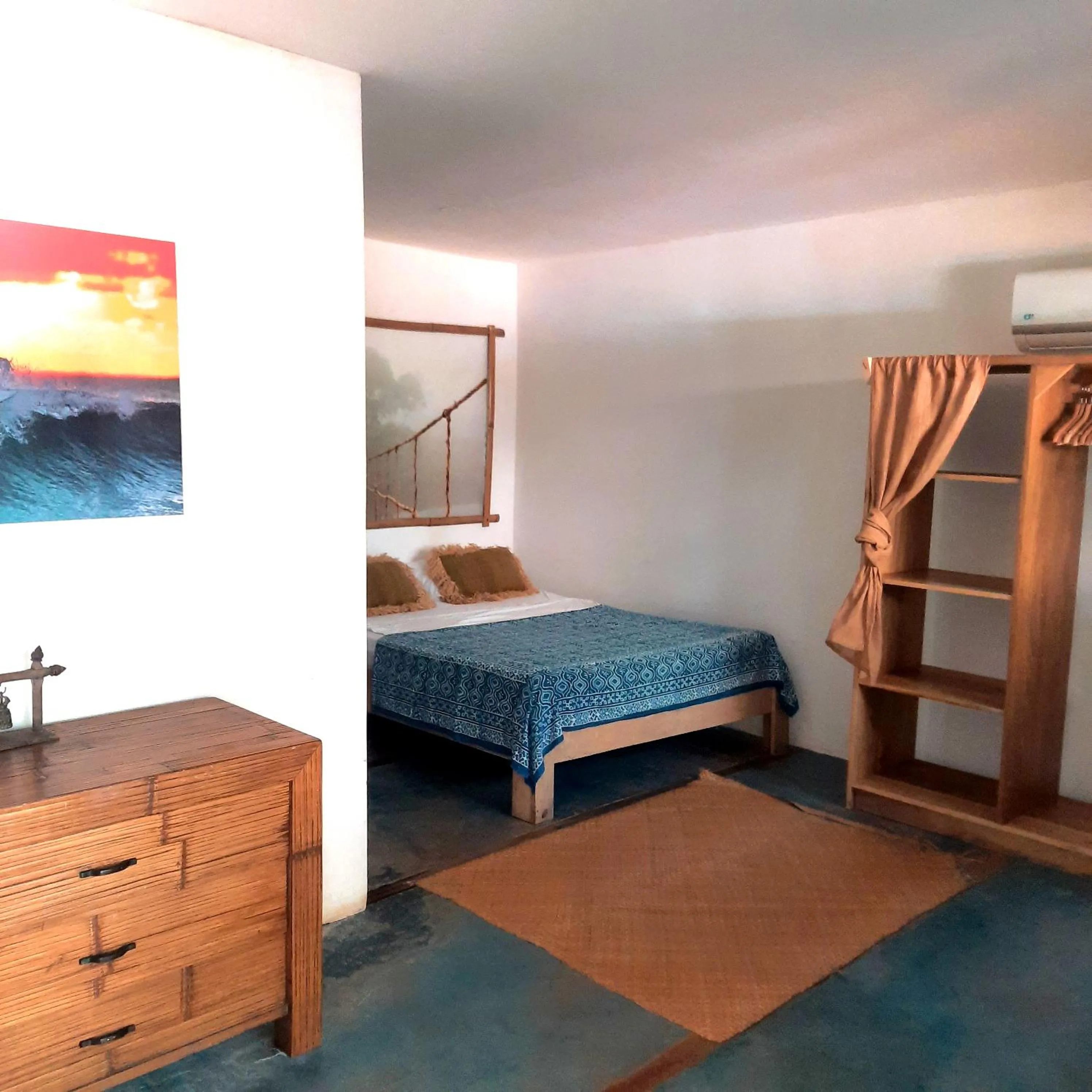 Bedroom, Bed in La Sana Surf Hotel, Playa Carmen