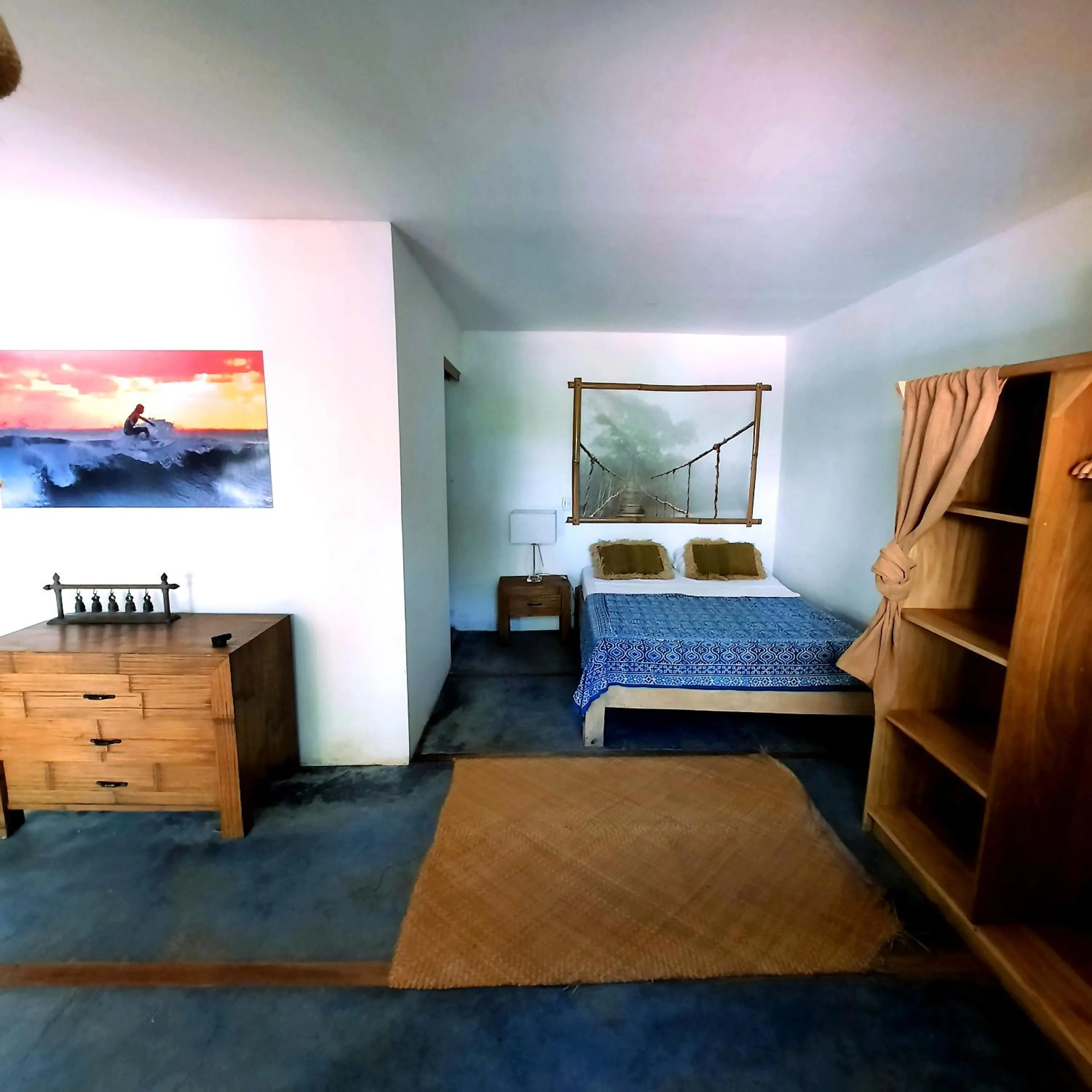 Bed in La Sana Surf Hotel, Playa Carmen