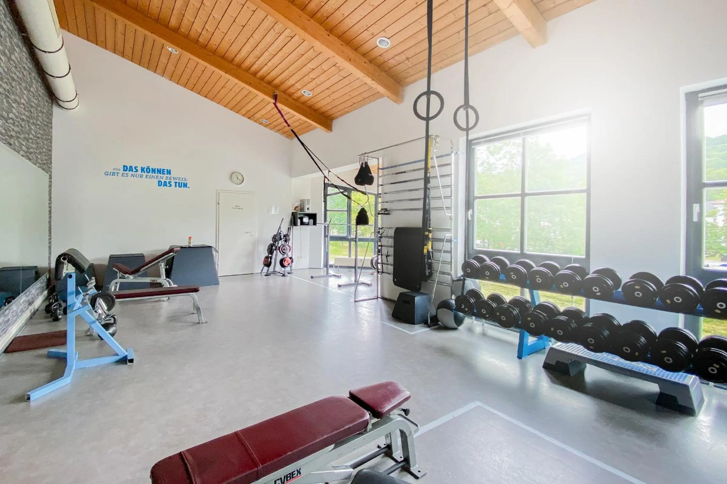 Fitness centre/facilities in aktiv Sporthotel Sächsische Schweiz