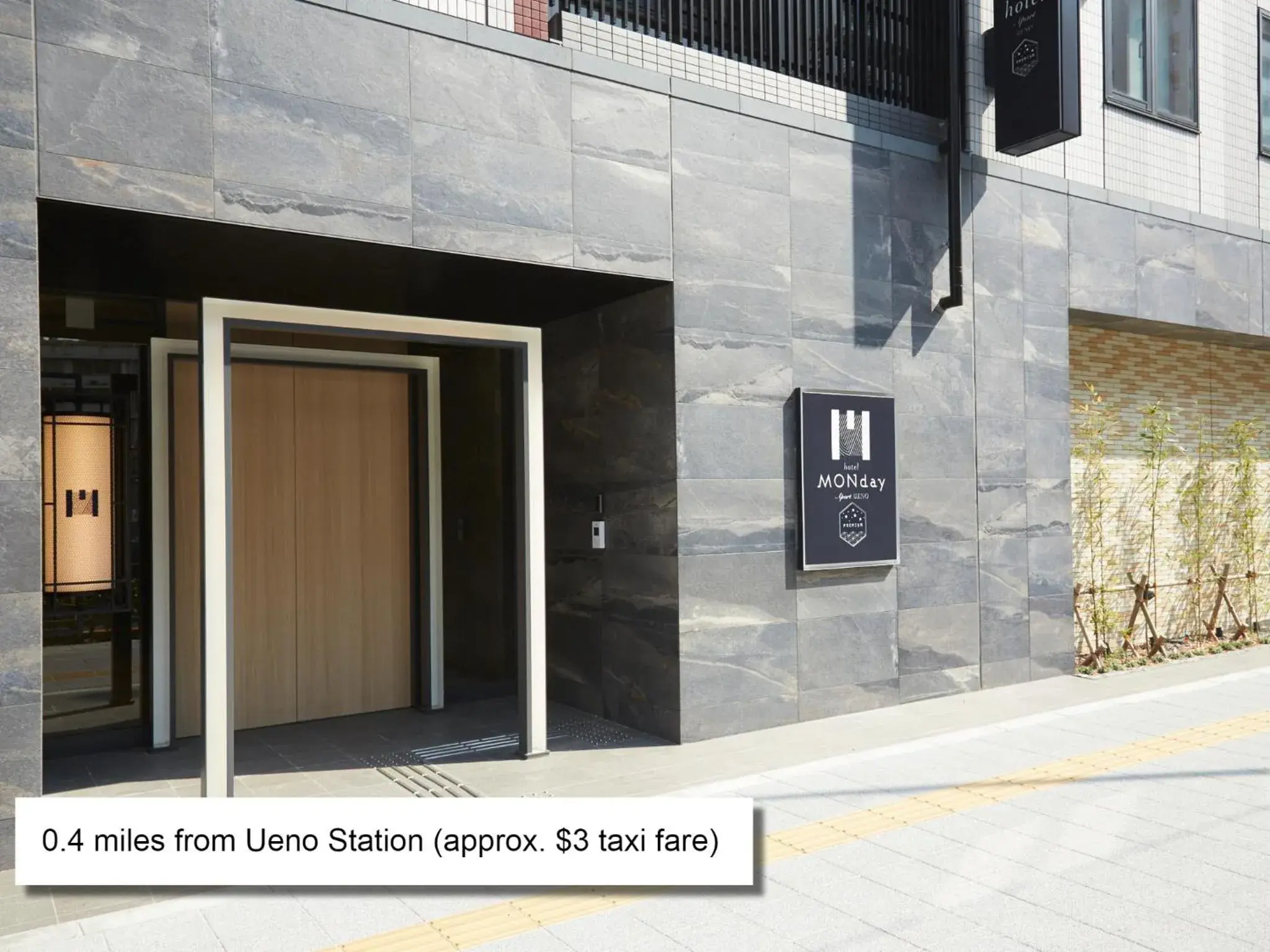 Property building in MONday Apart Premium UENO Property building in MONday Apart Premium UENO