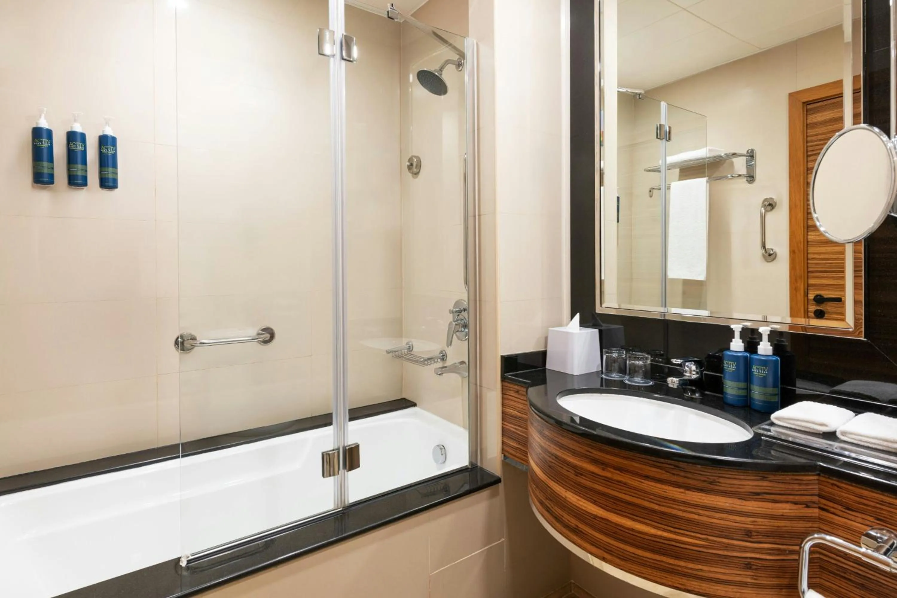 Bathroom in Four Points by Sheraton Bur Dubai