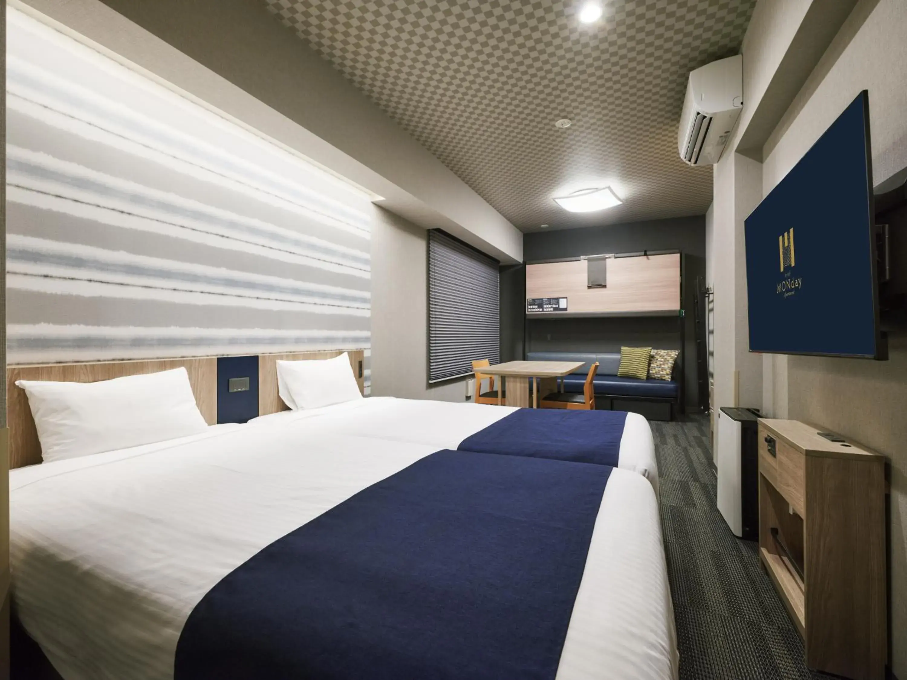 Bed in MONday Apart Premium Ginza Shintomicho Bed in MONday Apart Premium Ginza Shintomicho