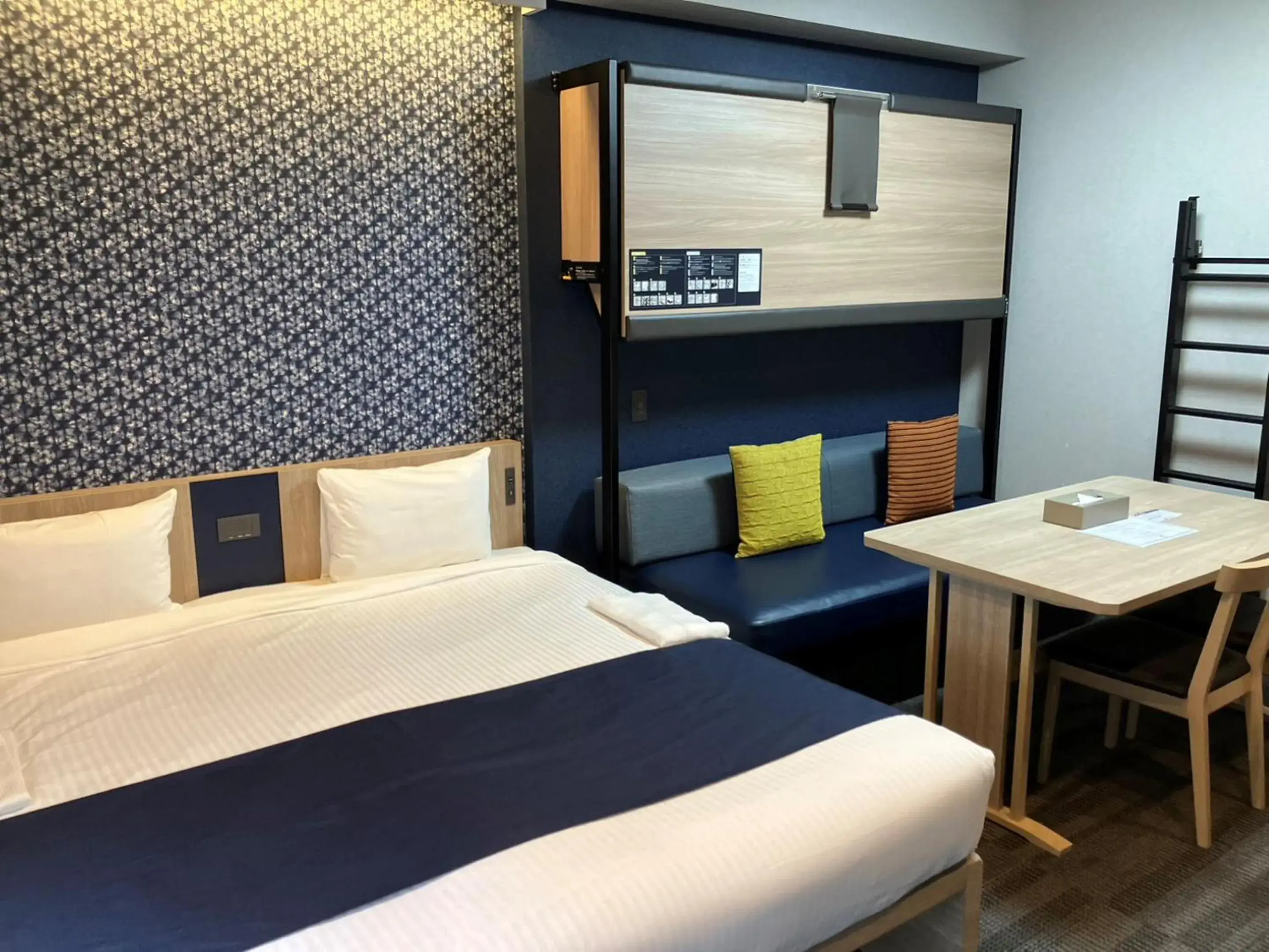Bed in MONday Apart Premium Ginza Shintomicho Bed in MONday Apart Premium Ginza Shintomicho
