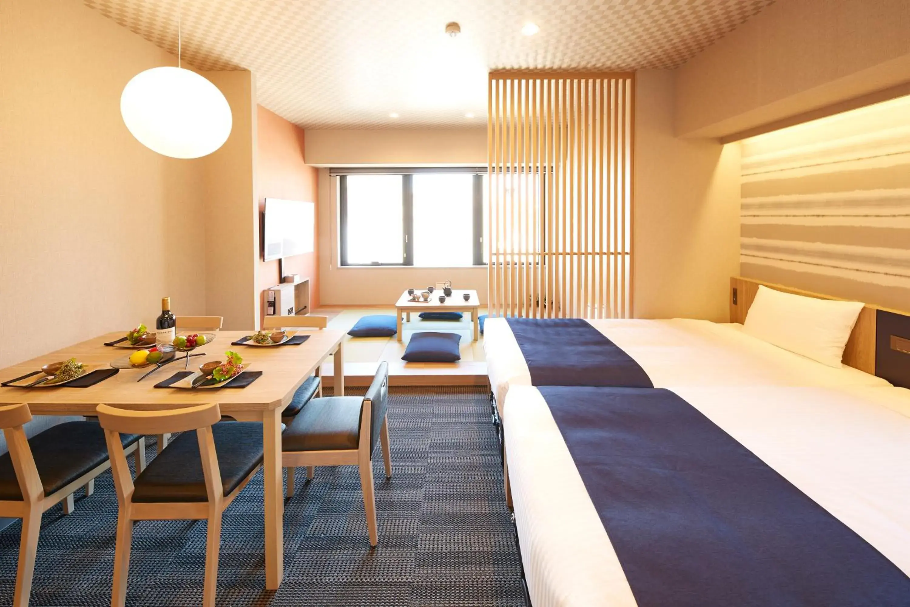 Bed in MONday Apart Premium Ginza Shintomicho Bed in MONday Apart Premium Ginza Shintomicho