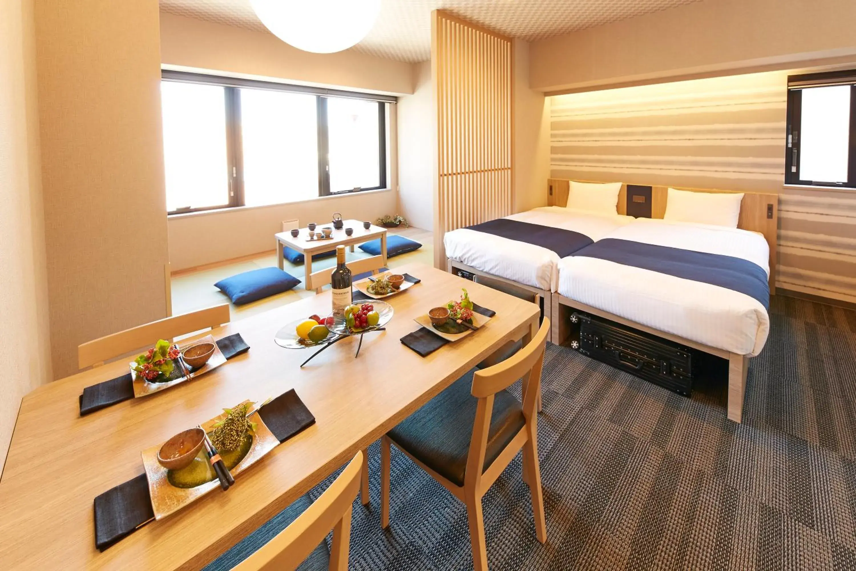Bed in MONday Apart Premium Ginza Shintomicho Bed in MONday Apart Premium Ginza Shintomicho