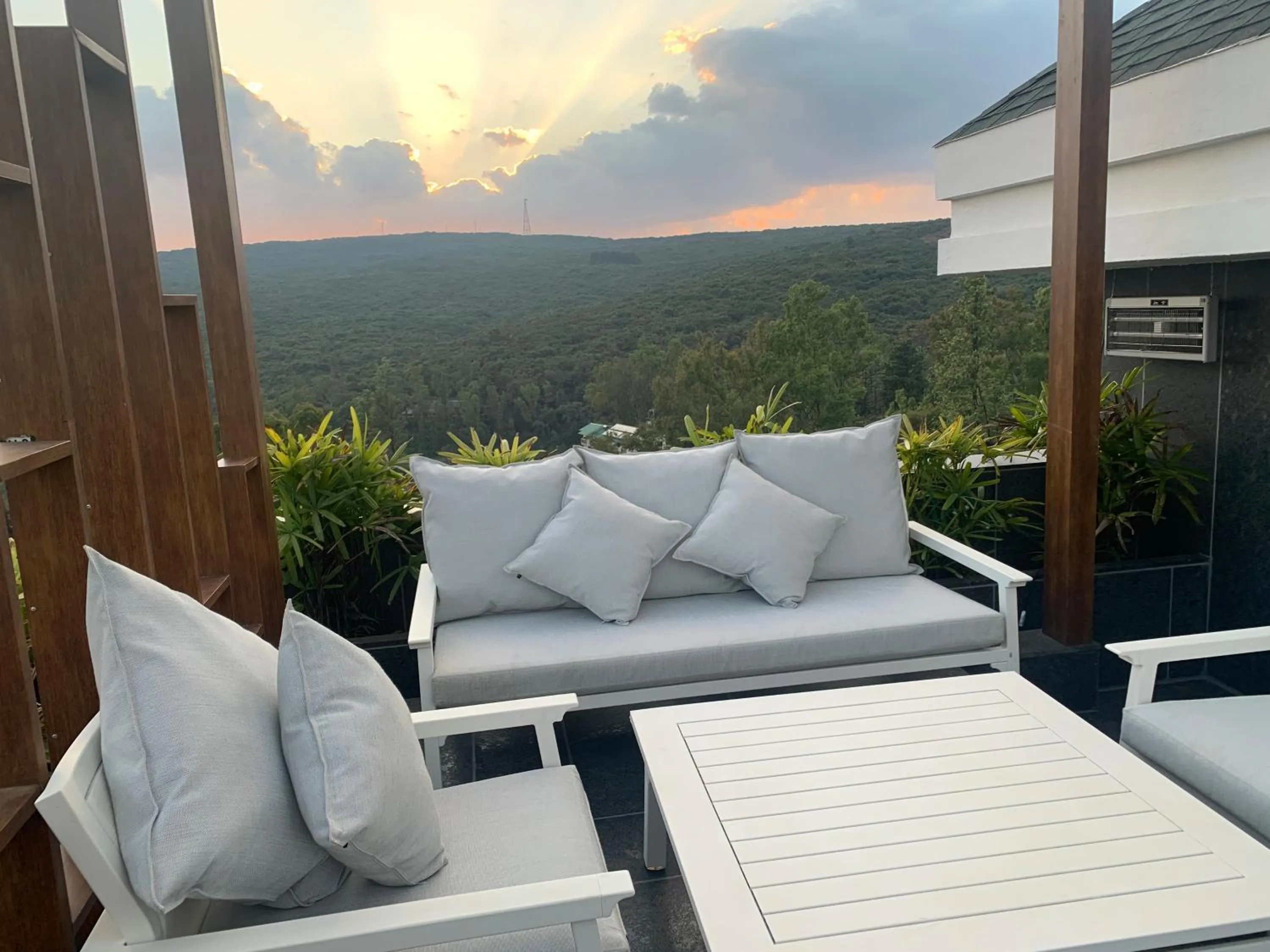 Natural landscape in Leela Resort, The Exotic Boutique Hotel - Pure Veg